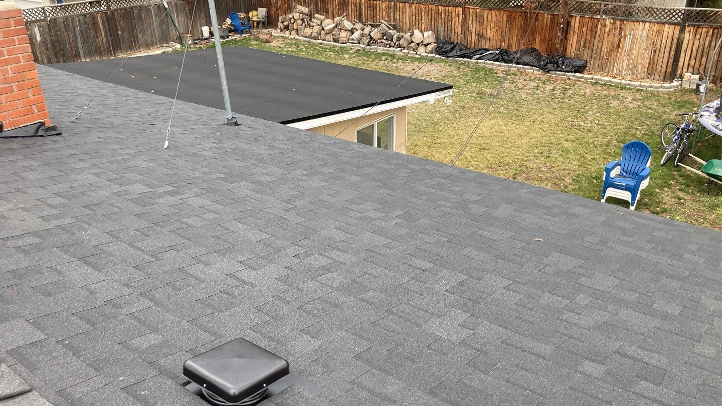 Meridian Single Level Residential Roofing Installation by ID Roofing LLC