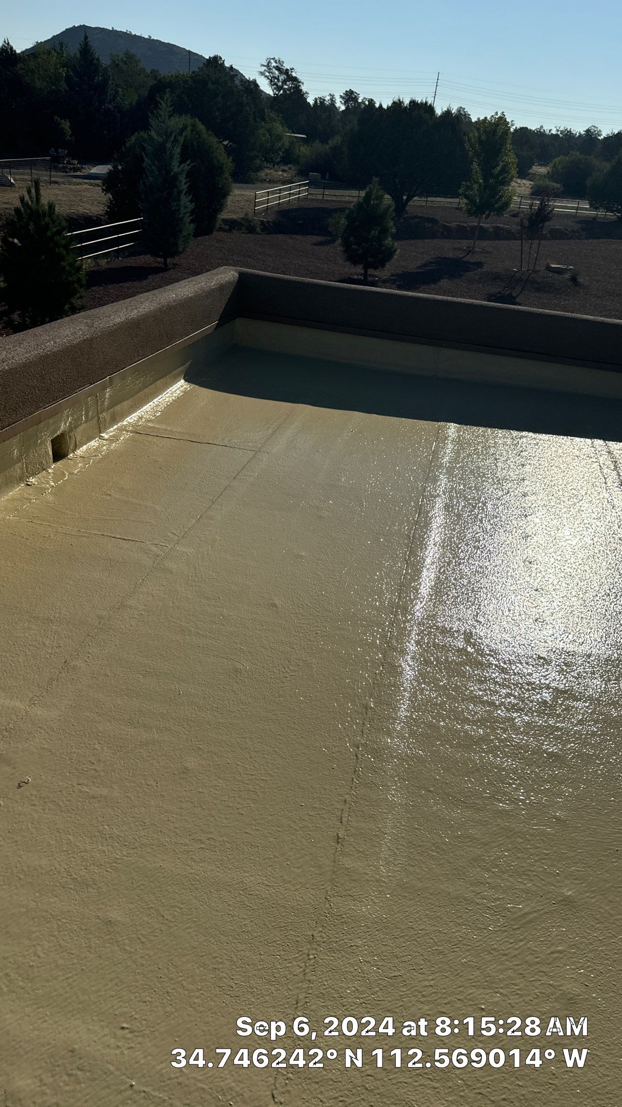 Tropical Silicone Roof Rejuvination by Badger Roofing
