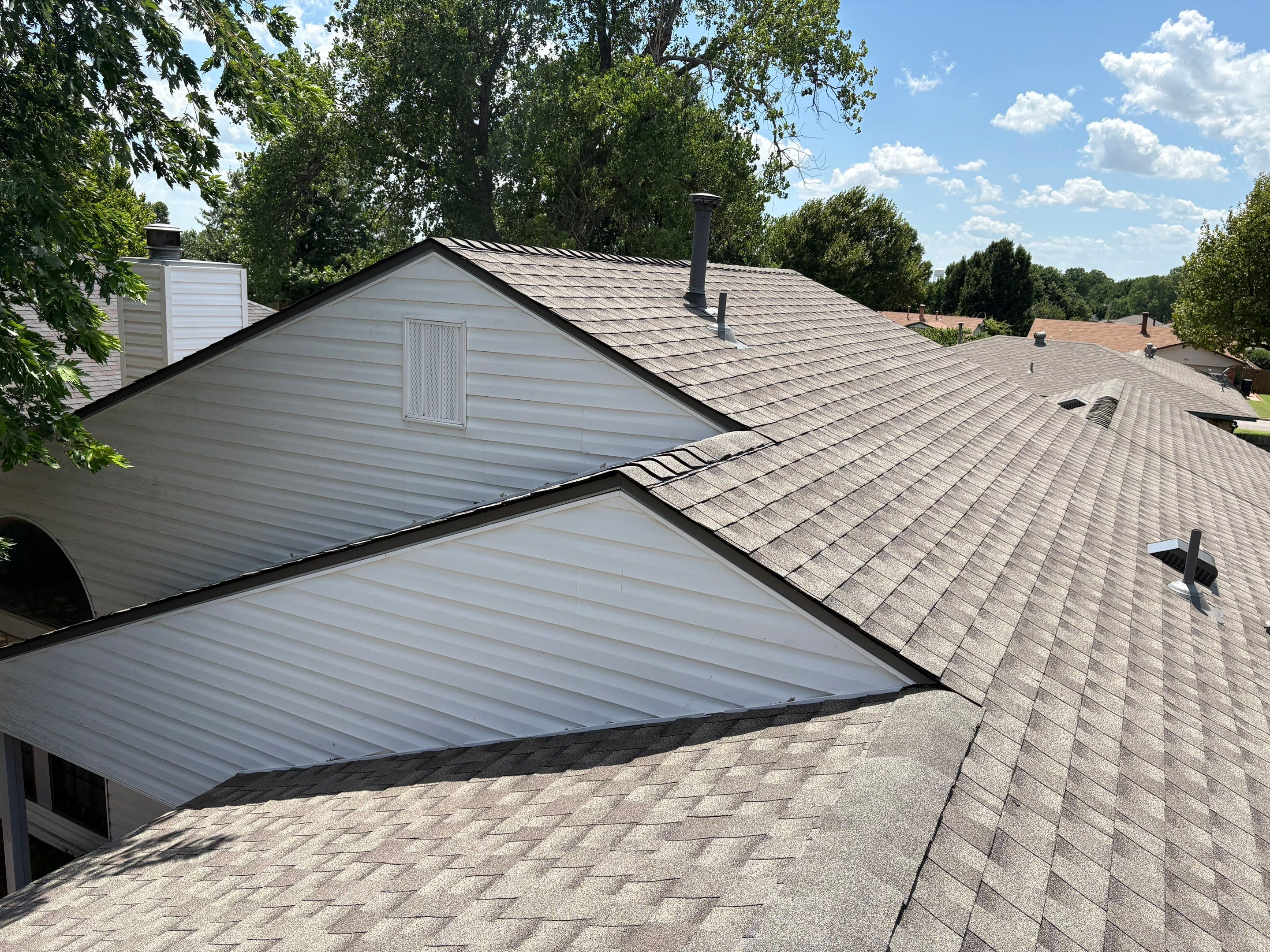roof replacment in Yukon by McCann's Roofing and Construction