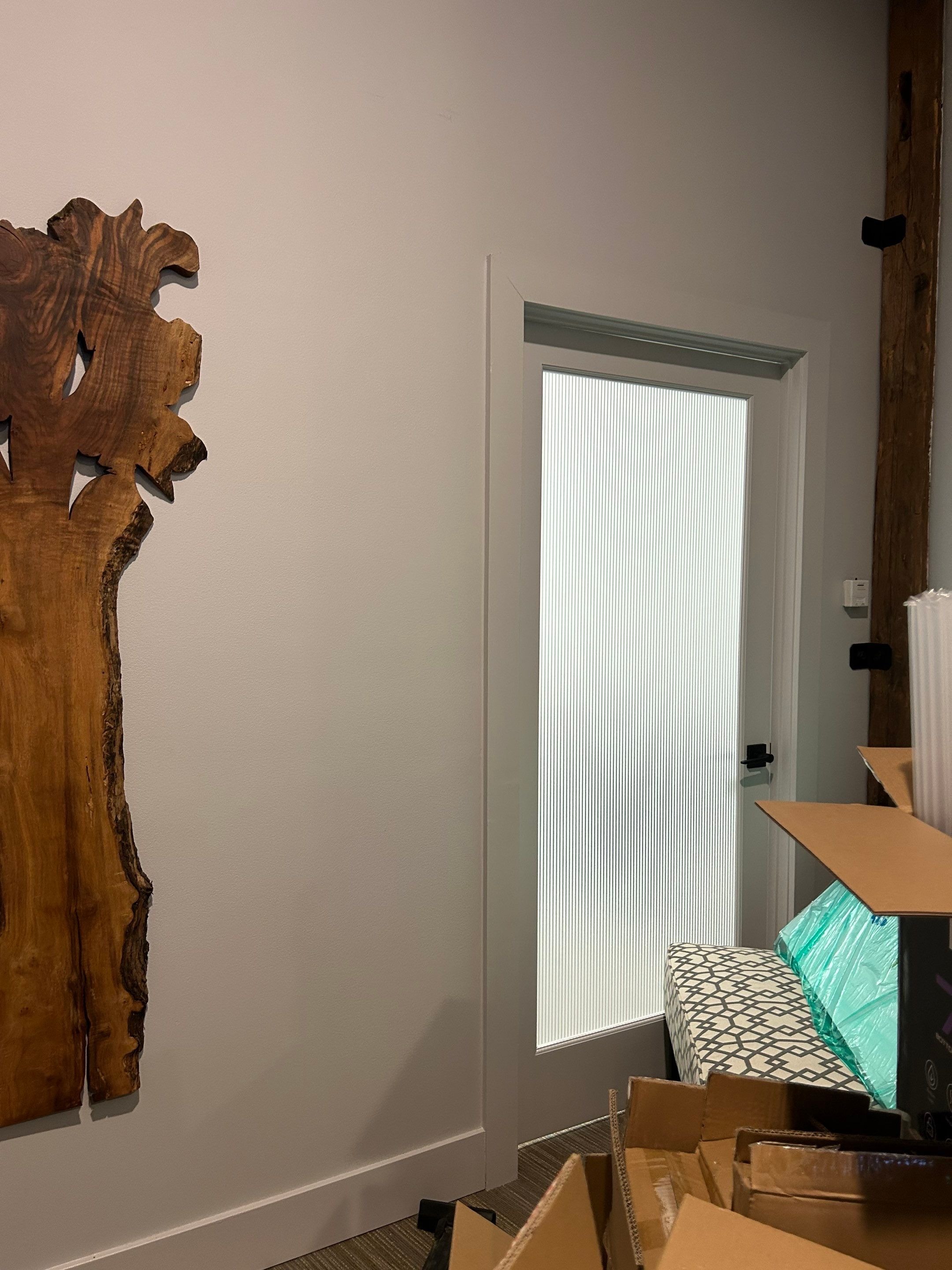 Filming using Mini Bars Film by Cheshire Glass Company