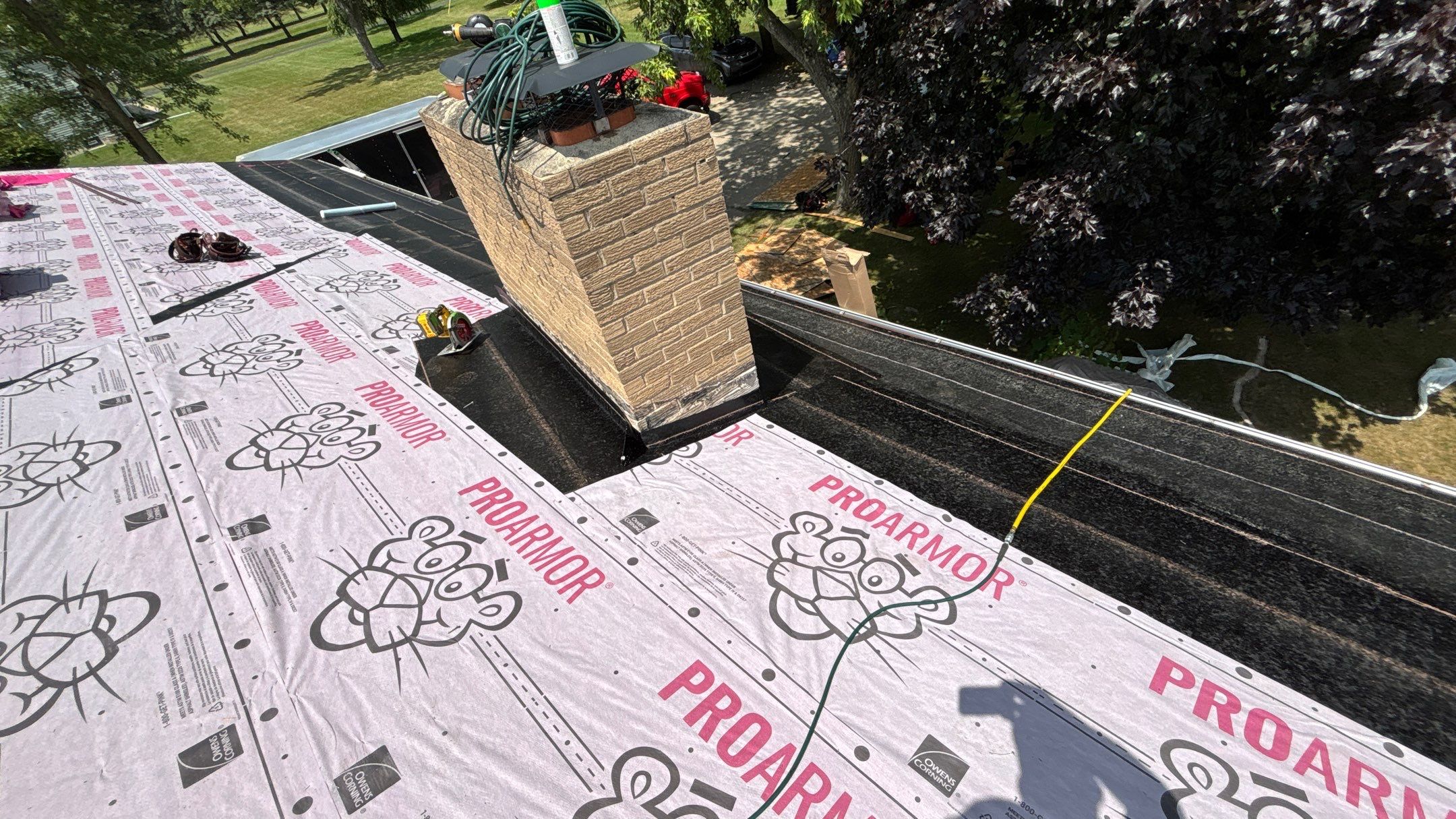 Roof Replacement using Owens Corning Tru Definitions by 180 Contractors