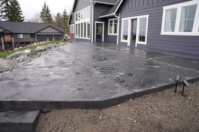 Randy | Driveway Paving & Stamped Patio Finish, Asphalt & Concrete Project