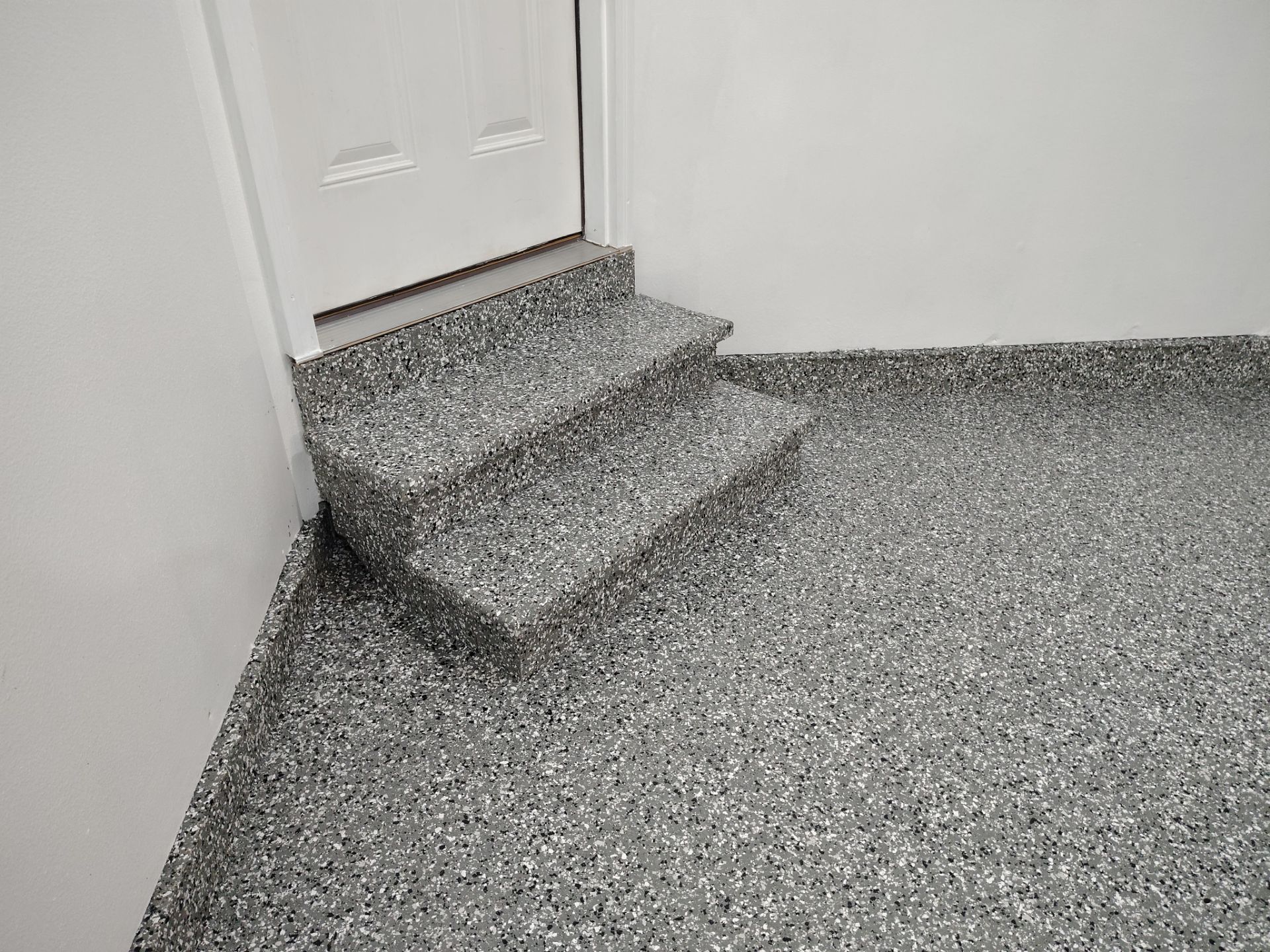 Pleasant Hill Garage Floor Coating Using Polyaspartic by Revival Concrete Coatings