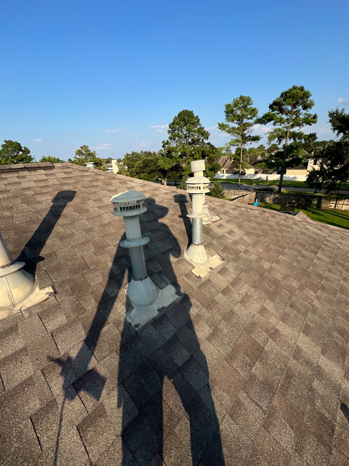 Hail Damage using Owen's Corning Duration (Lifetime) Shingles by Roof Repair Company
