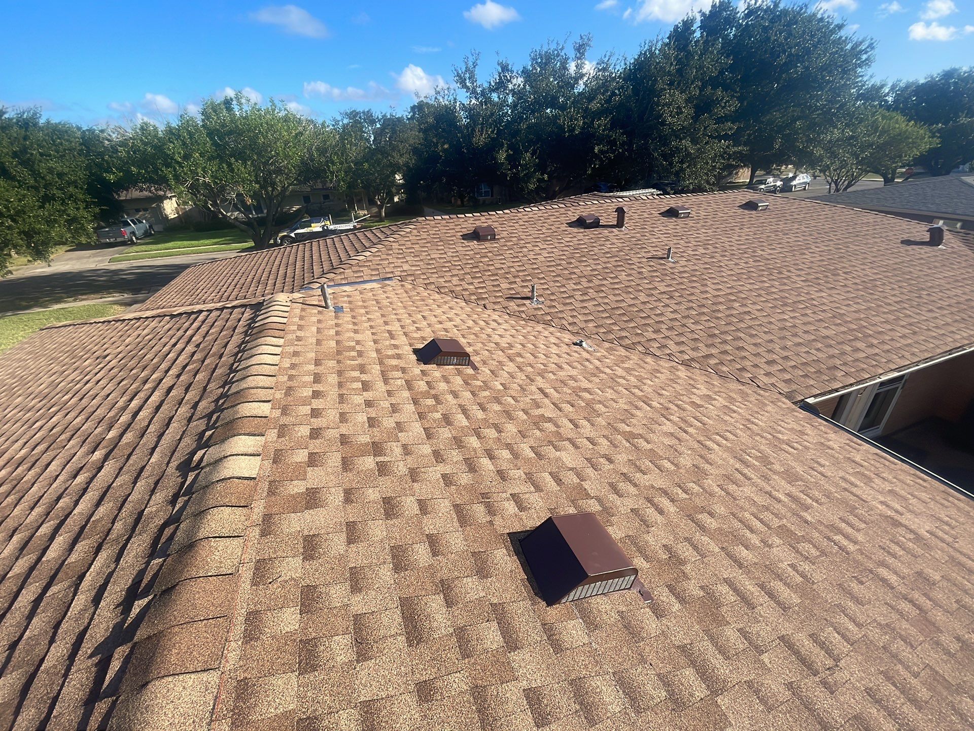 Residential Roofing Installation using GAF HDZ Shakewood by Lighthouse Roofing