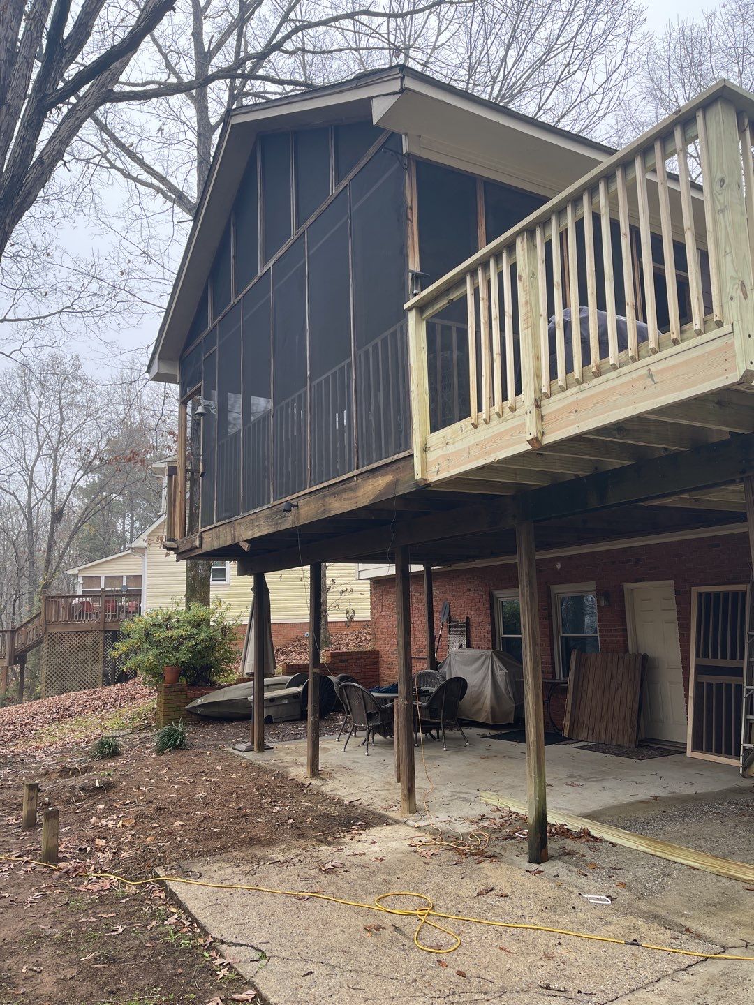 Russet Woods Deck by Pillar and Pine