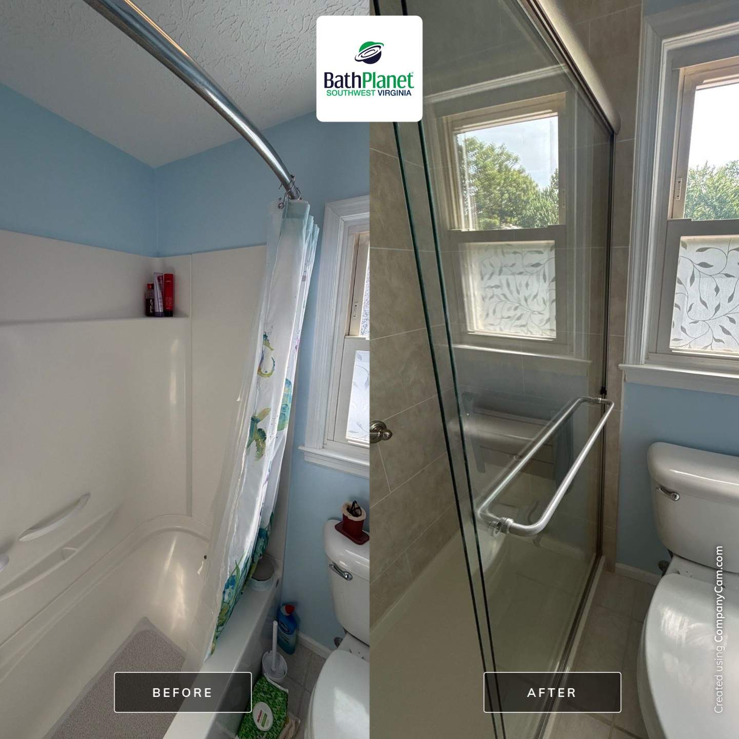 Tub to Shower by BathPlanet SW Virginia