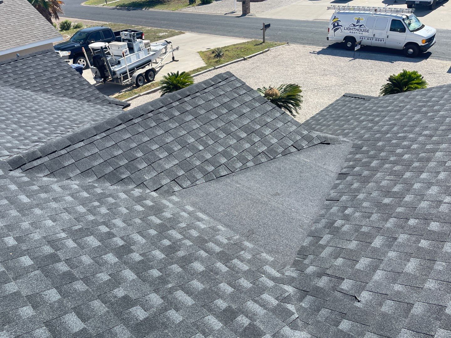 Residential Roofing Installation using GAF Timberline HDZ by Lighthouse Roofing