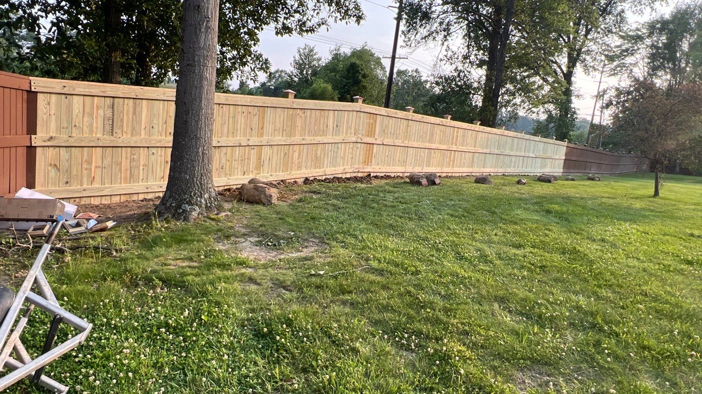 Project in Evansville by Mr. Fence