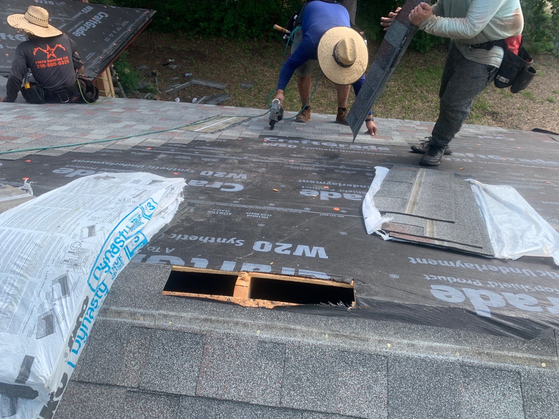 Full Residential Roof Replacement and OSB Decking Repair in Cedar Park by Caliber Restoration LLC