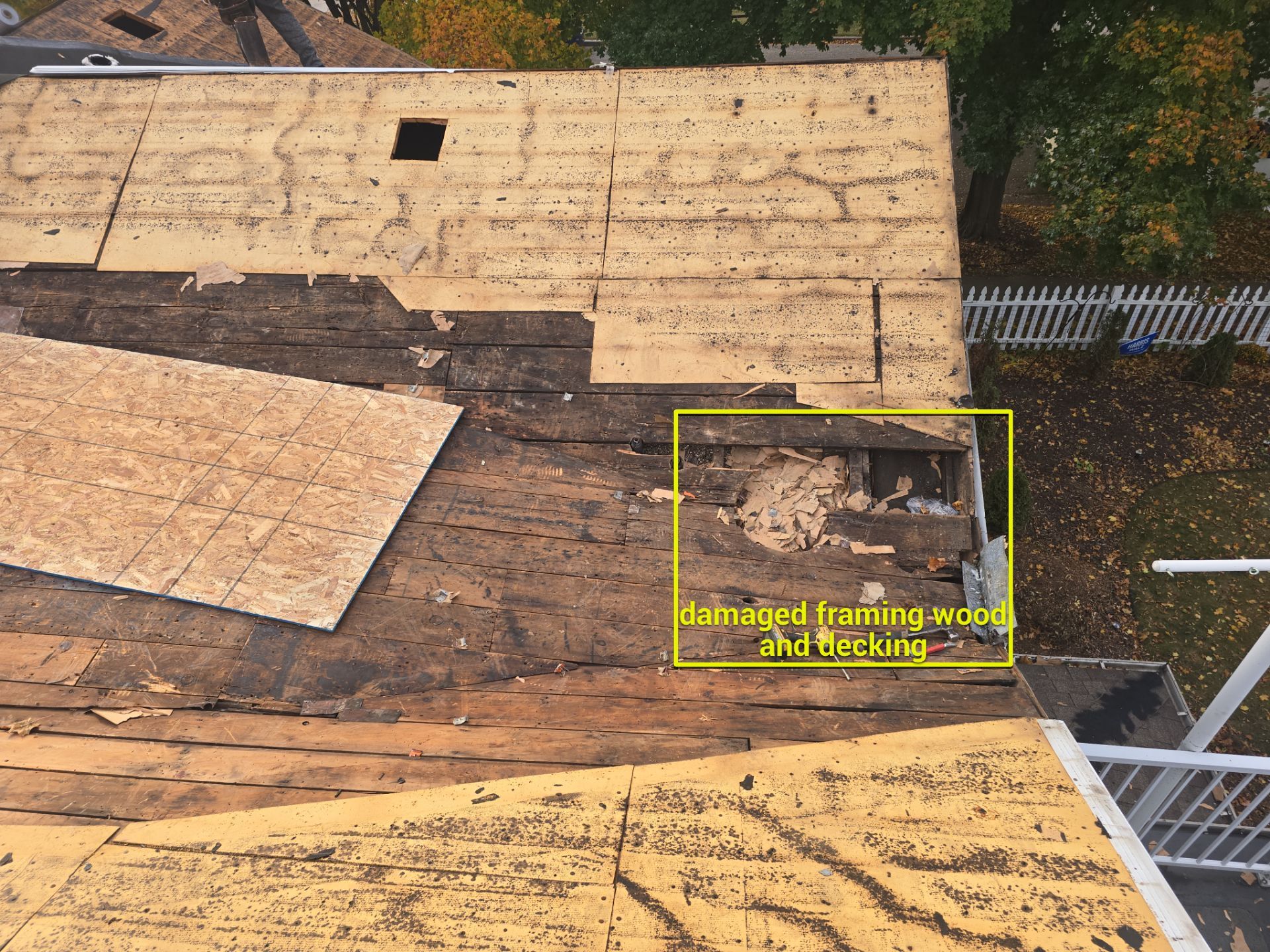 Residential Roofing Installation using GAF HDZ shingles by Gellings Roofing & Siding