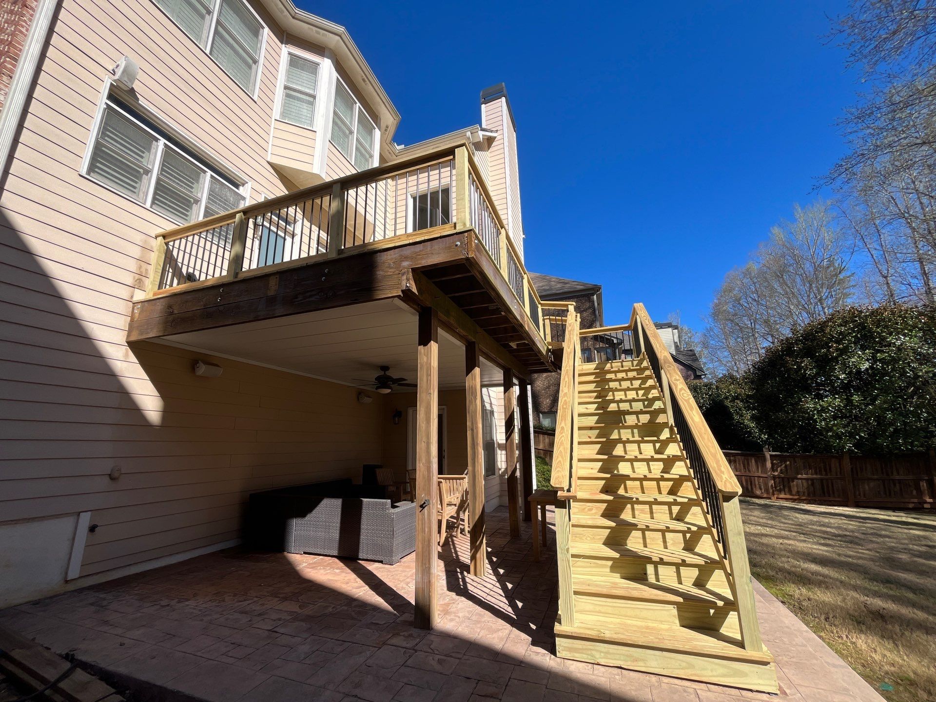 Wood Deck Resurface in Smyrna, GA by Nelson Exteriors