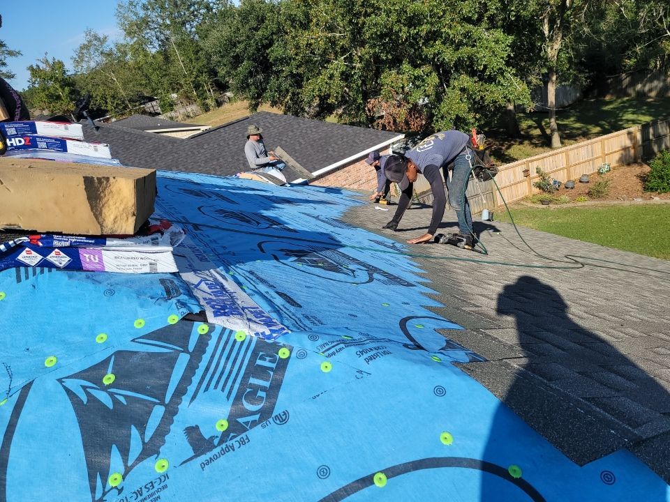 Residential Roofing Installation using Roof Replacement by American Roofing & Construction LLC