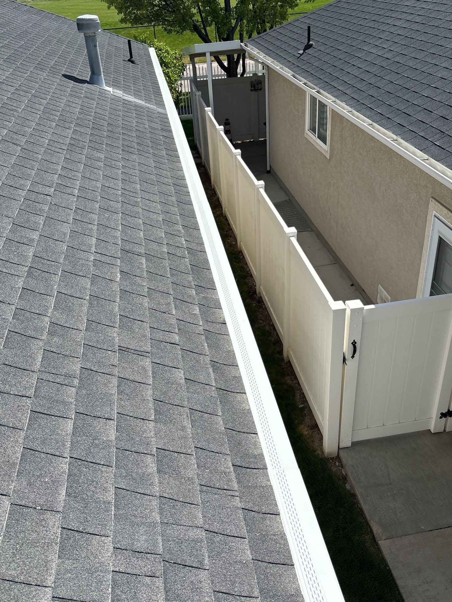 Project in Riverton by Emerald Gotcha Gutters 
