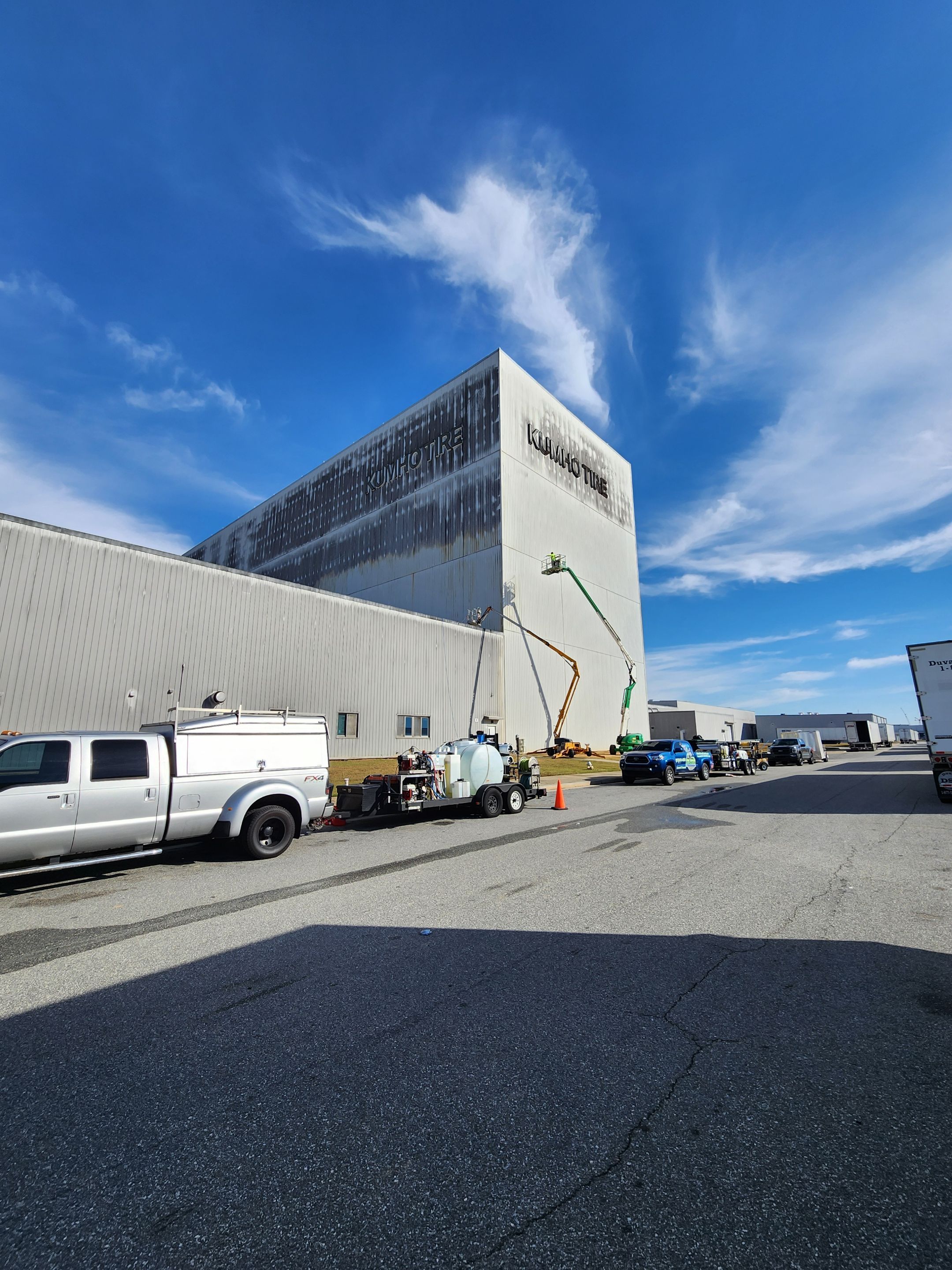 Project in Macon, GA by Drone Clean