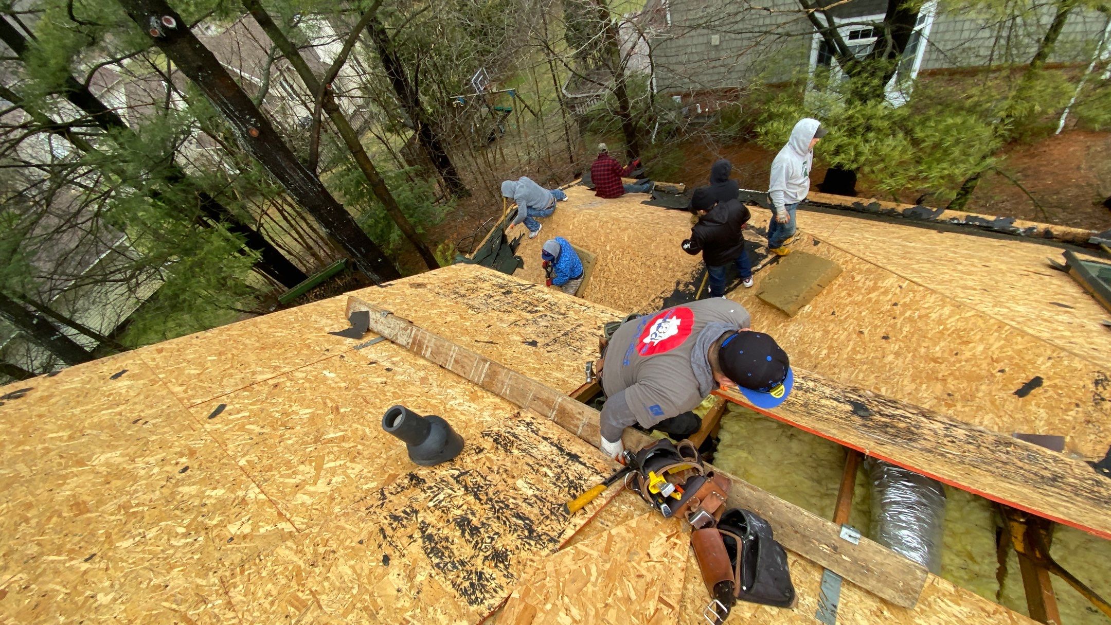 Roof Replacement using CertainTeed Landmark by 180 Contractors