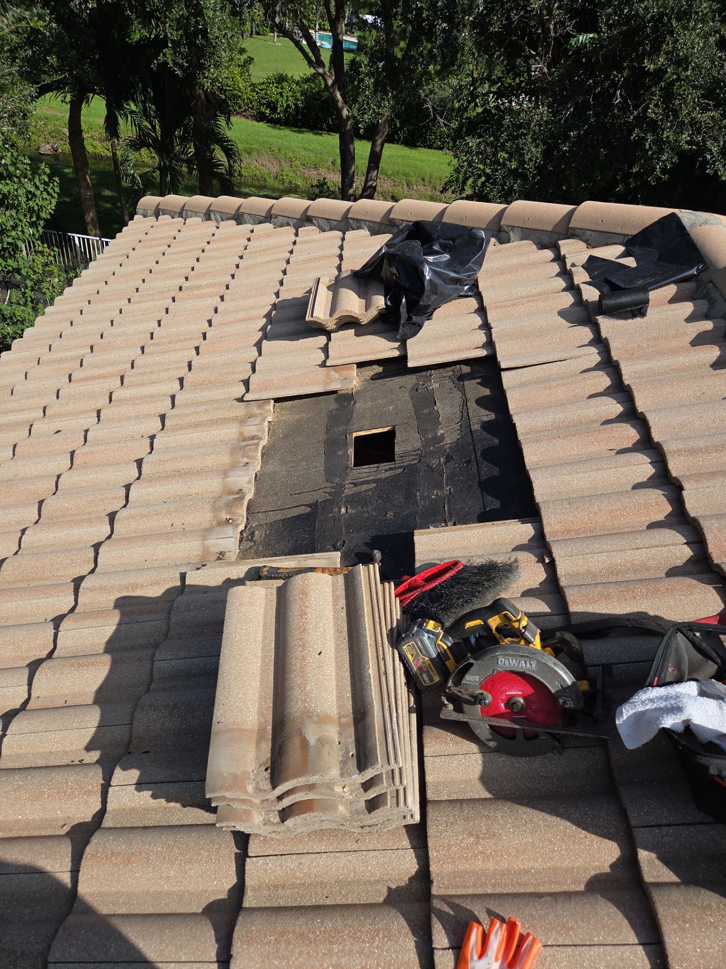 Tile Roof and Roof Vent Repairs in Boynton Beach by Aastro Roofing