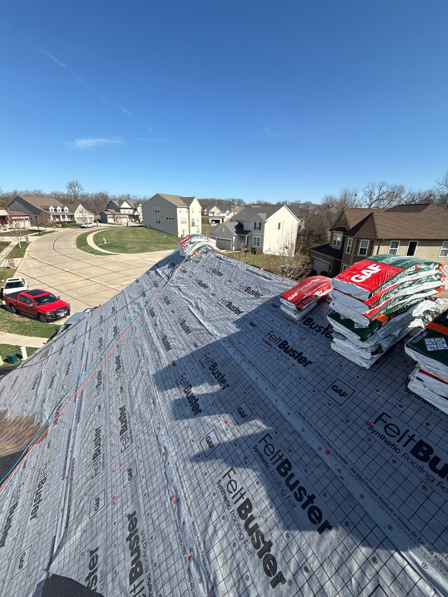 GAF Timberline Shingle Roof Replacement and Siding Repair in Wentzville by Acute Roofing And Exteriors