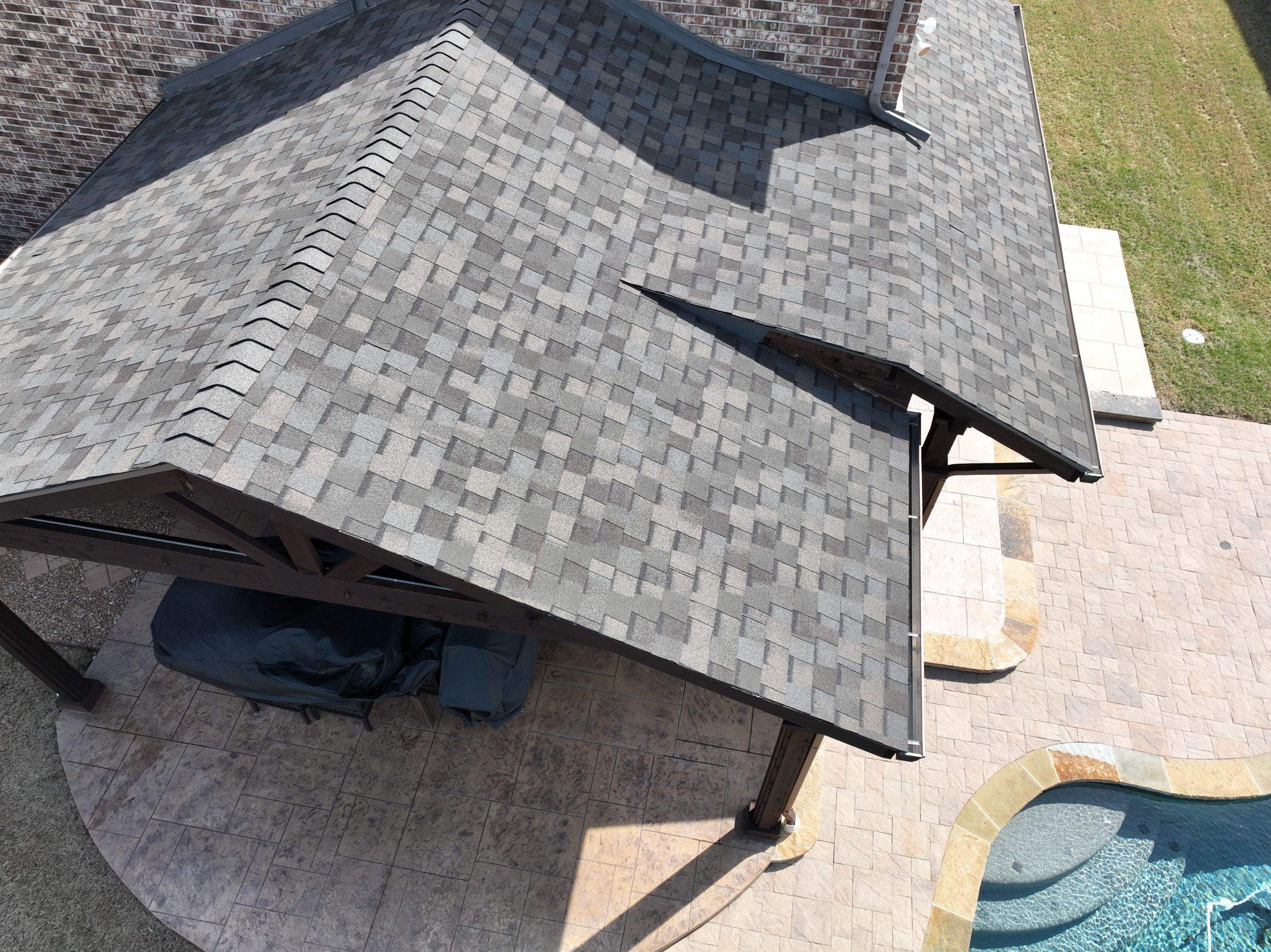 Residential Roofing Installation using Certainteed Max Def Weatherwood by Becker Roofing and Exteriors