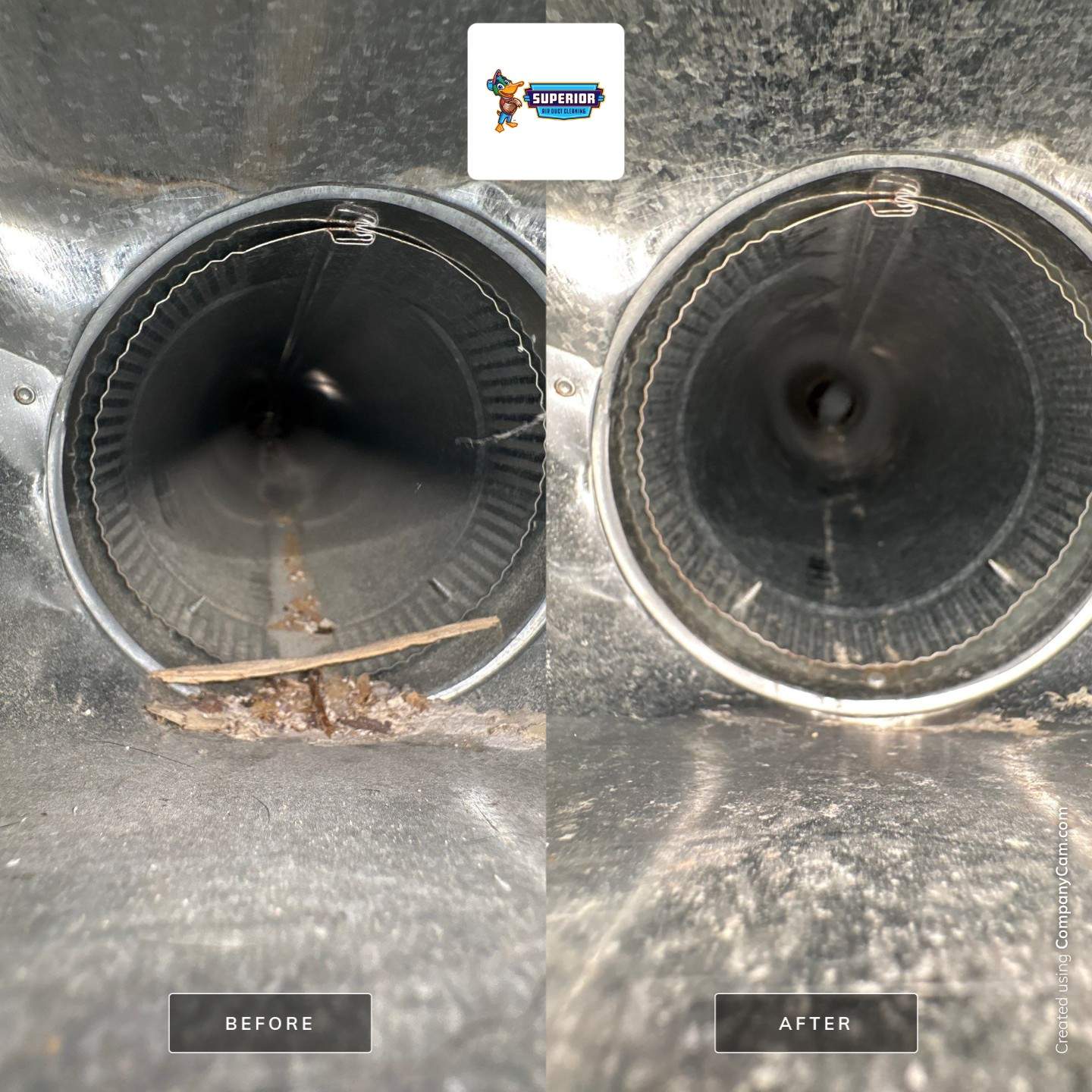 Air Duct Cleaning With a Vacuum Truck in Beaver Falls, PA by Superior Air Duct Cleaning