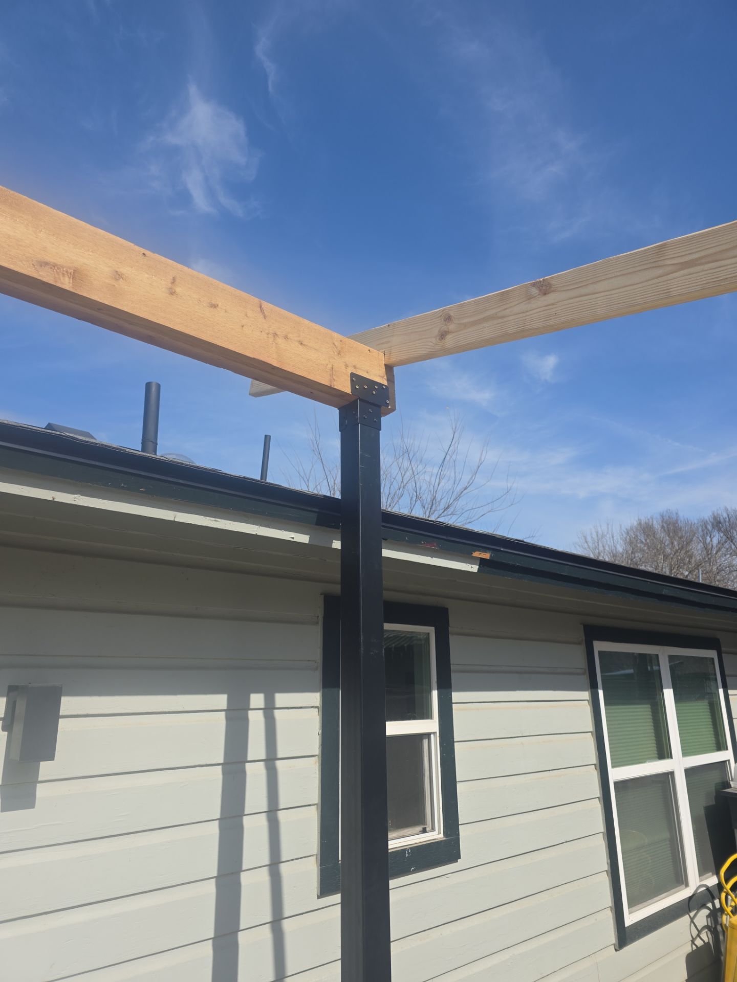 Custom patio for under 20. by REPS OF TEXAS