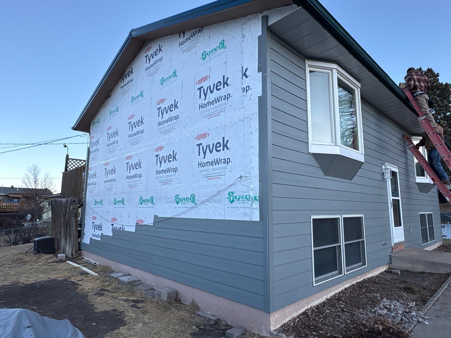 Black Hawk Home Showing its Age by Superior Siding Inc