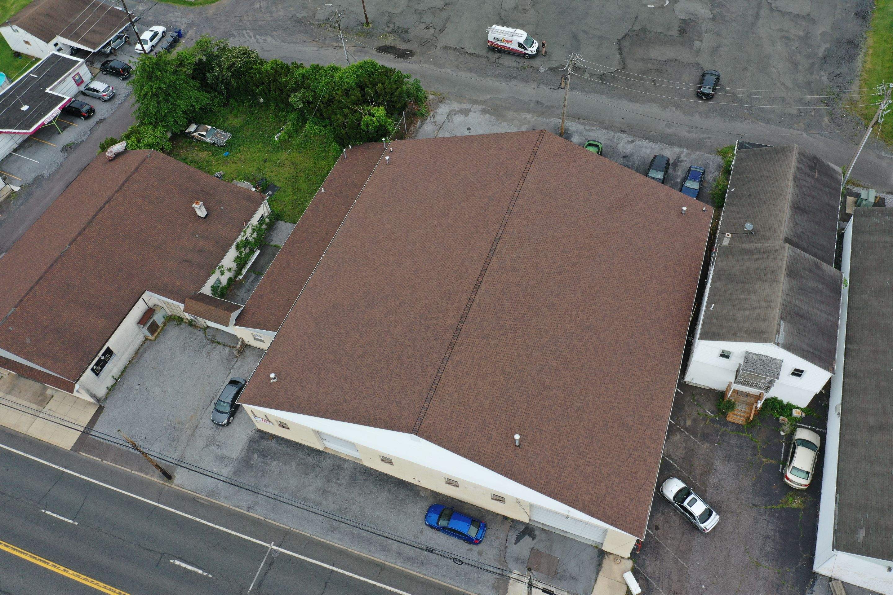 Roofing Installation using CertainTeed Landmark - Burnt Sienna by Storm Guard of Ches-Mont PA