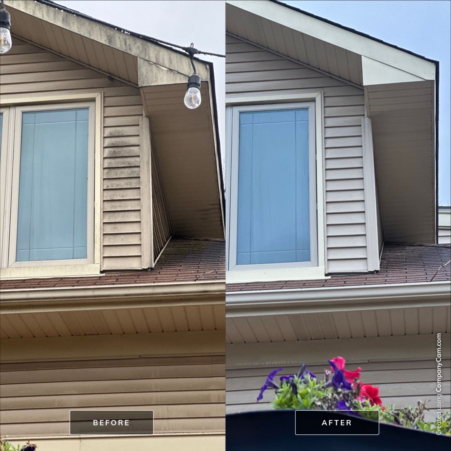 Project in Arlington Heights by Simmons Power & Soft Washing