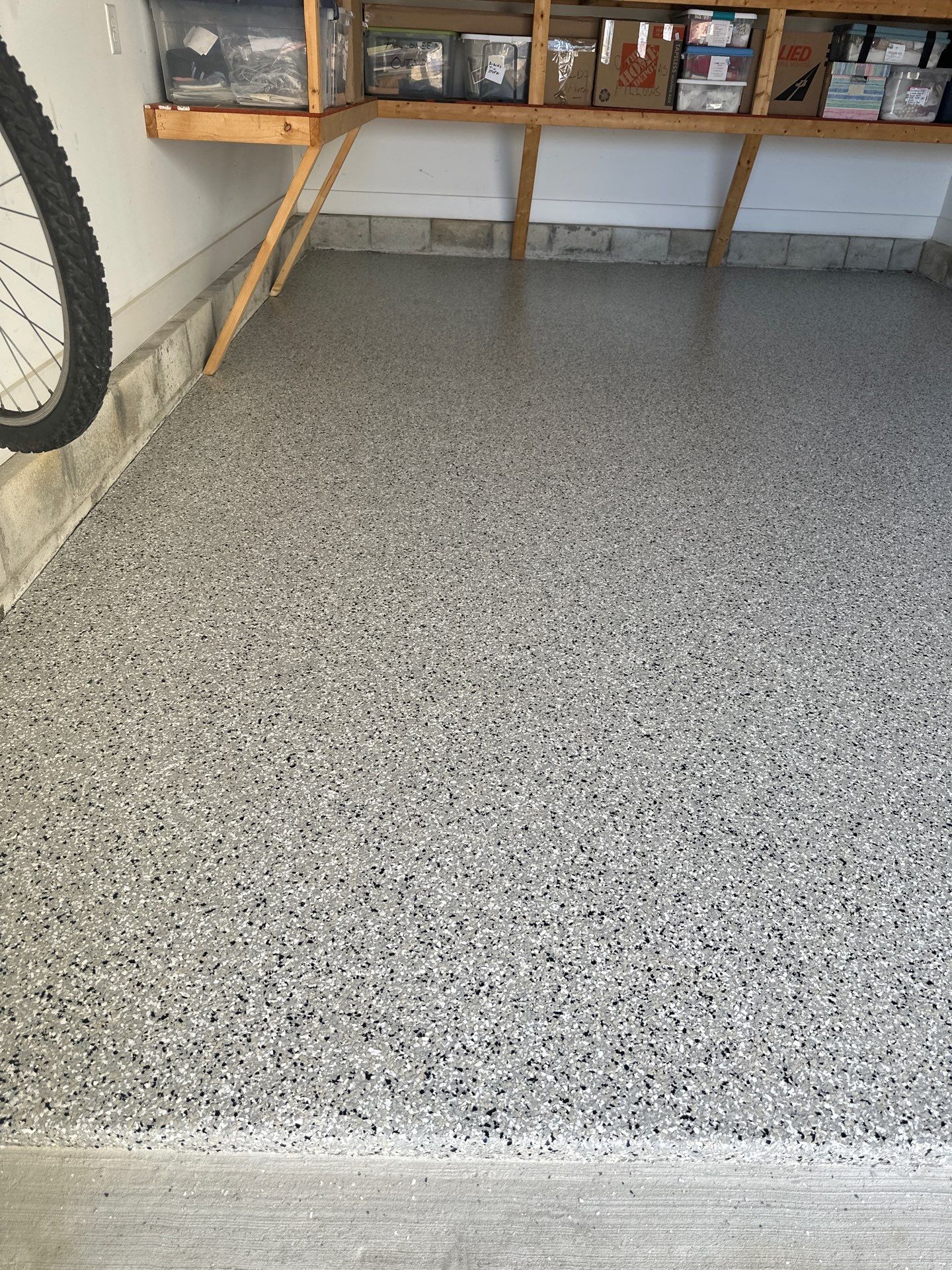 Garage Floor Coating using Cabin Fever by My Garage Floor Guys