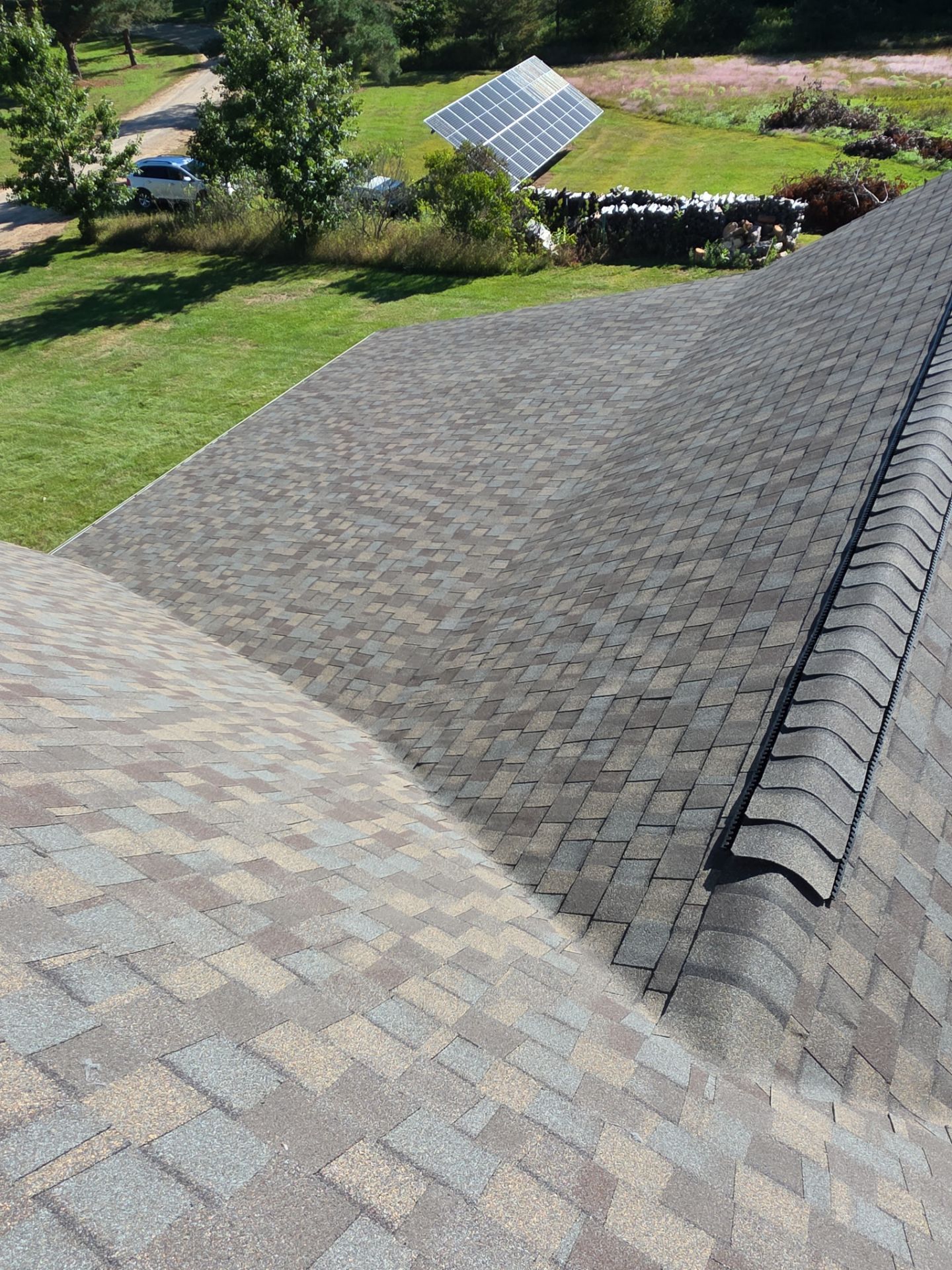 New Roof Installation  by 42 North Construction, LLC.
