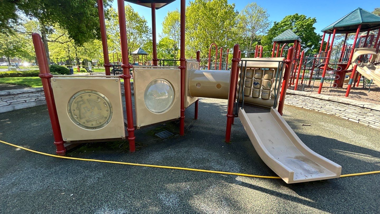 Playground cleaning by Northern Power Washing LLC.