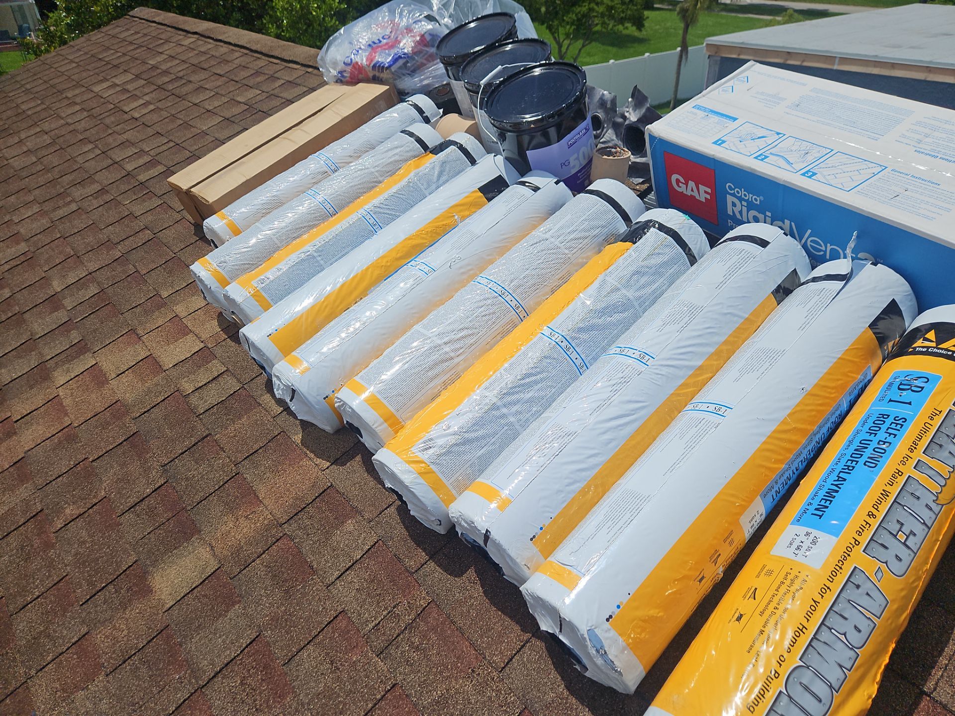 Residential Roofing Installation using GAF by BLUES BROTHERS ROOFING