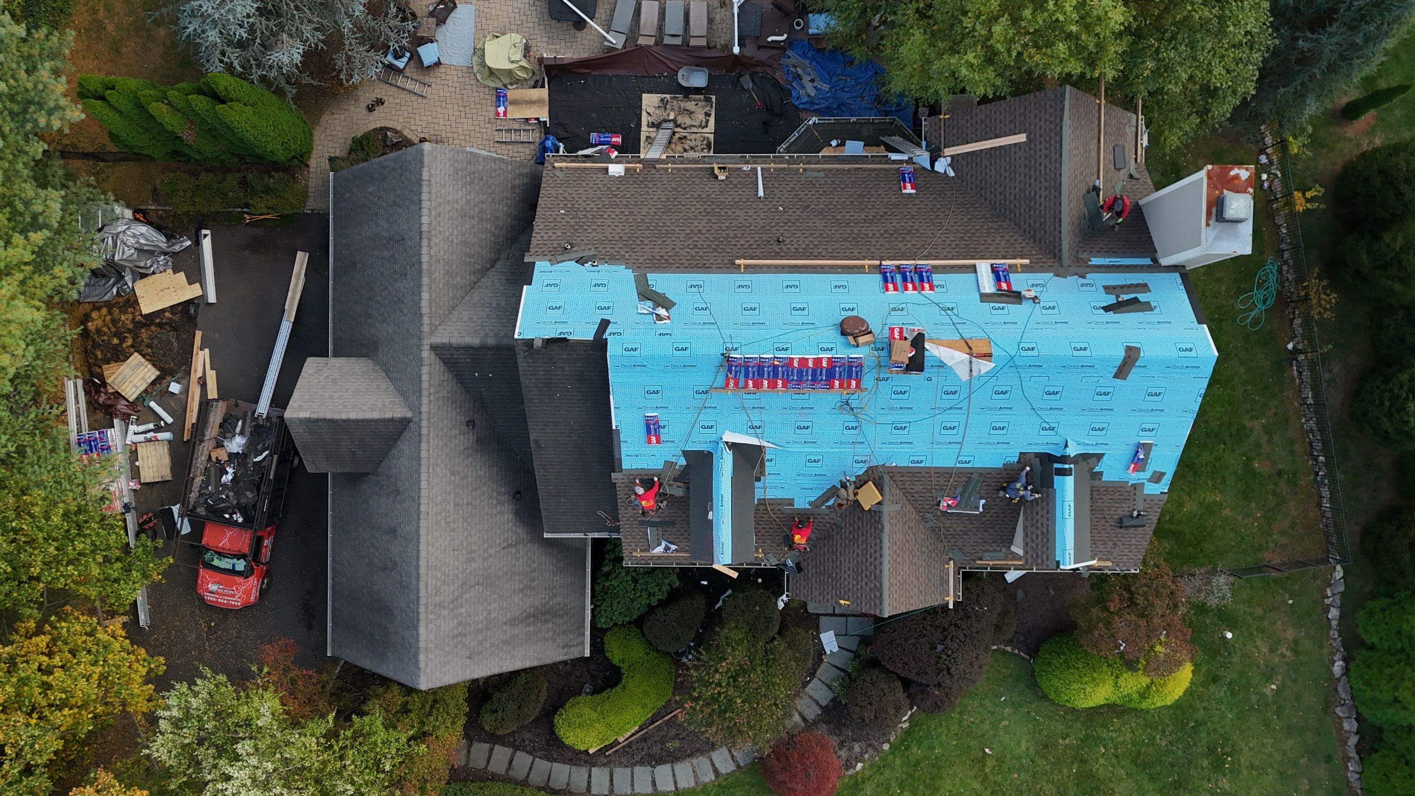 Roof Project in Bernards, NJ by All State Home Improvement Inc.