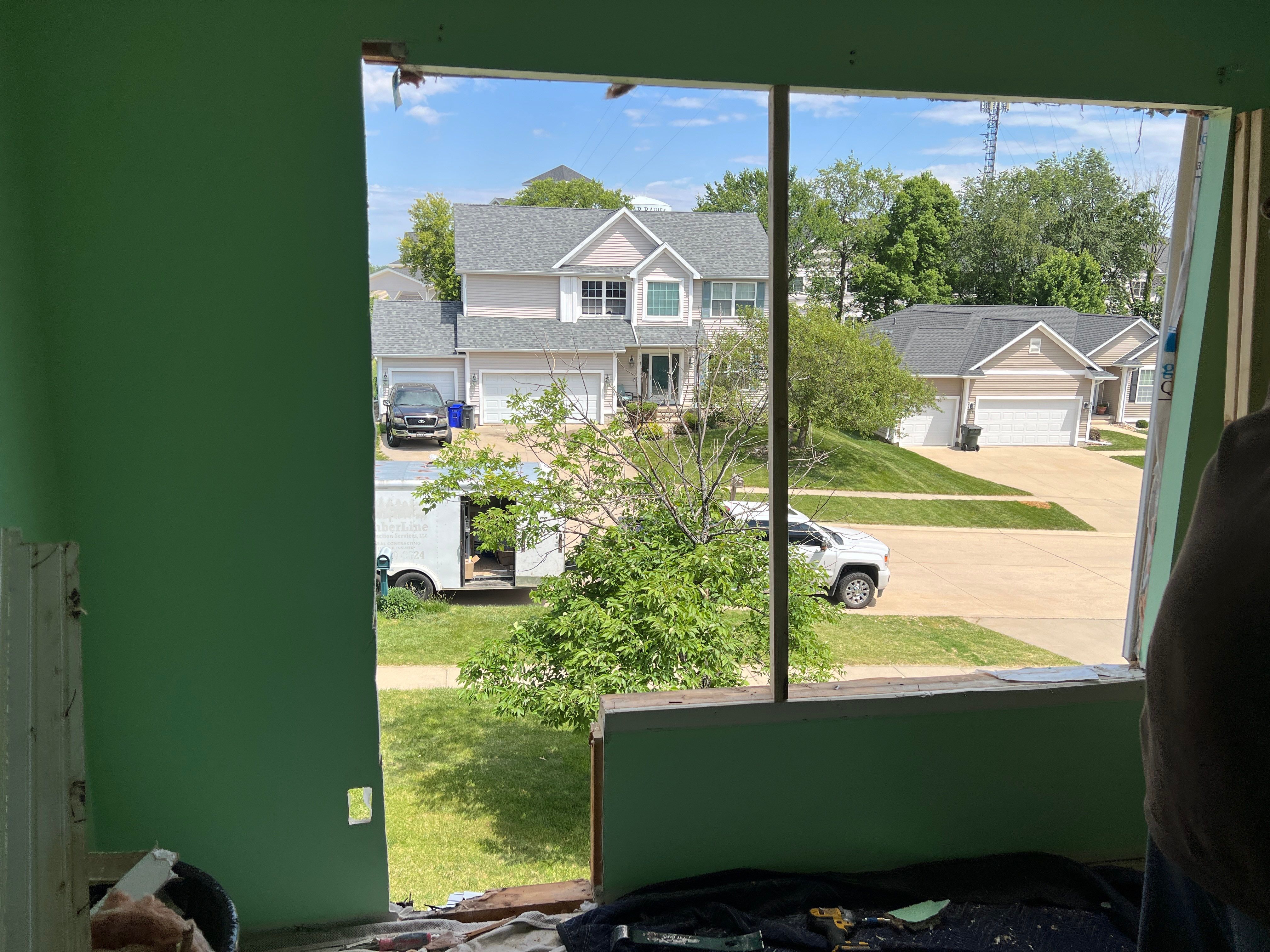 Window and siding replacment using Pella 250 series vinyl window by United Windows and Siding LLC