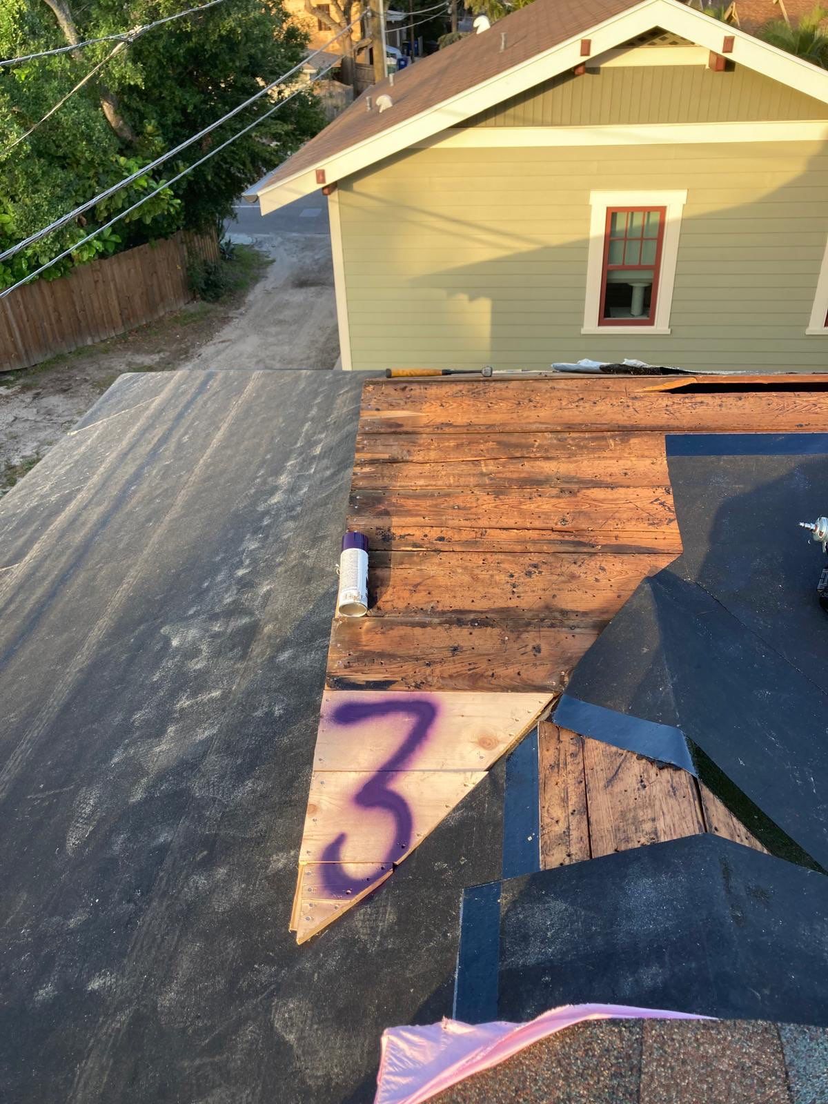 Project in St. Petersburg 33713 by Mitchell Roofing Company LLC 