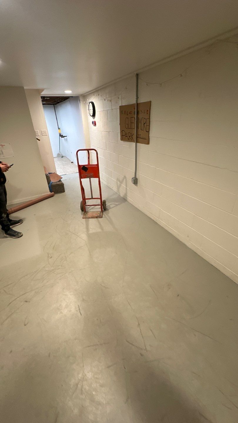 Basement Project in Bradford Woods by Floors in a Day, Inc