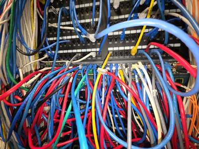 Structured cabling installation by CimaSolutions