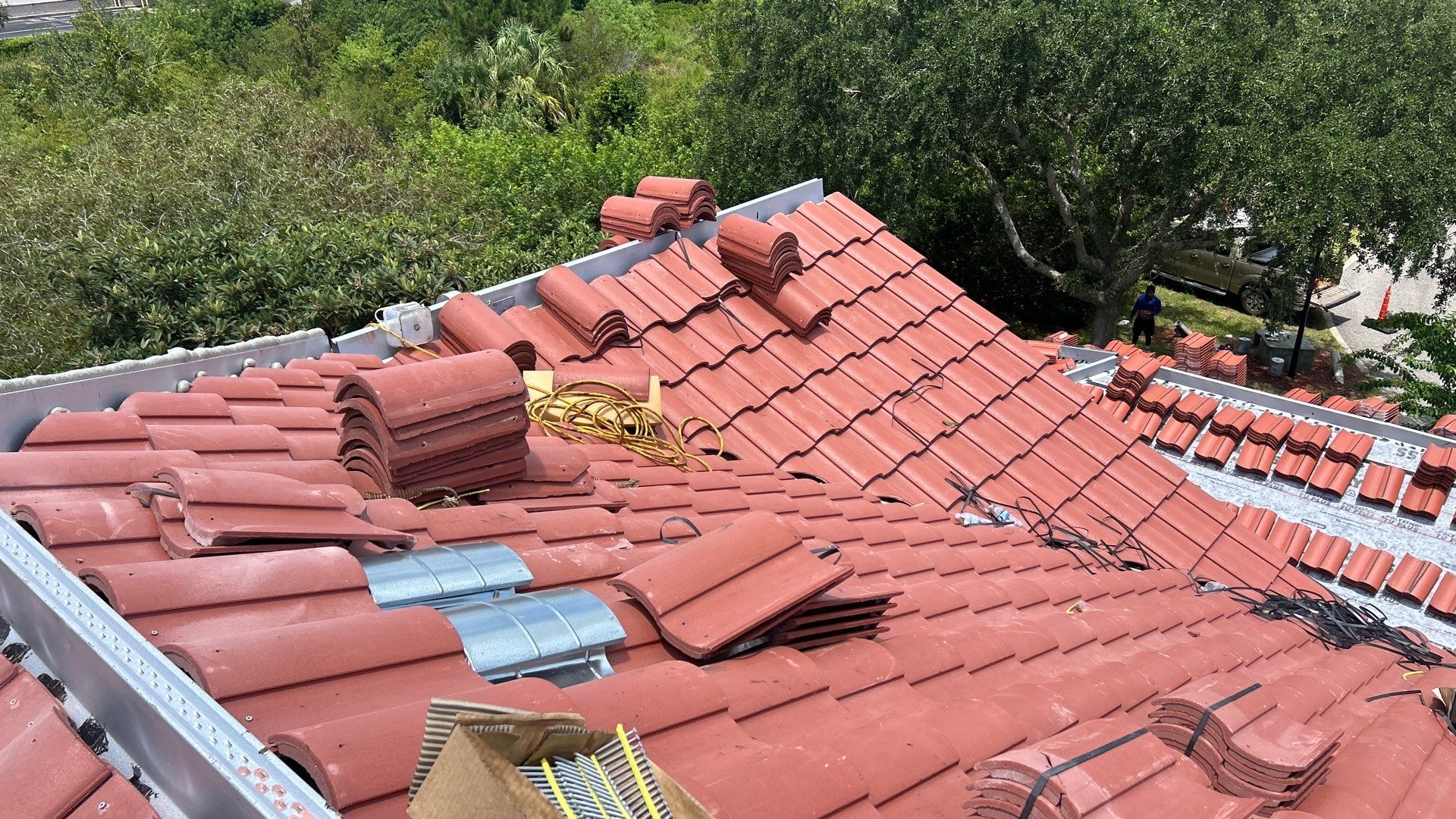 Commercial Tile Project  by Fiddlers Roofing