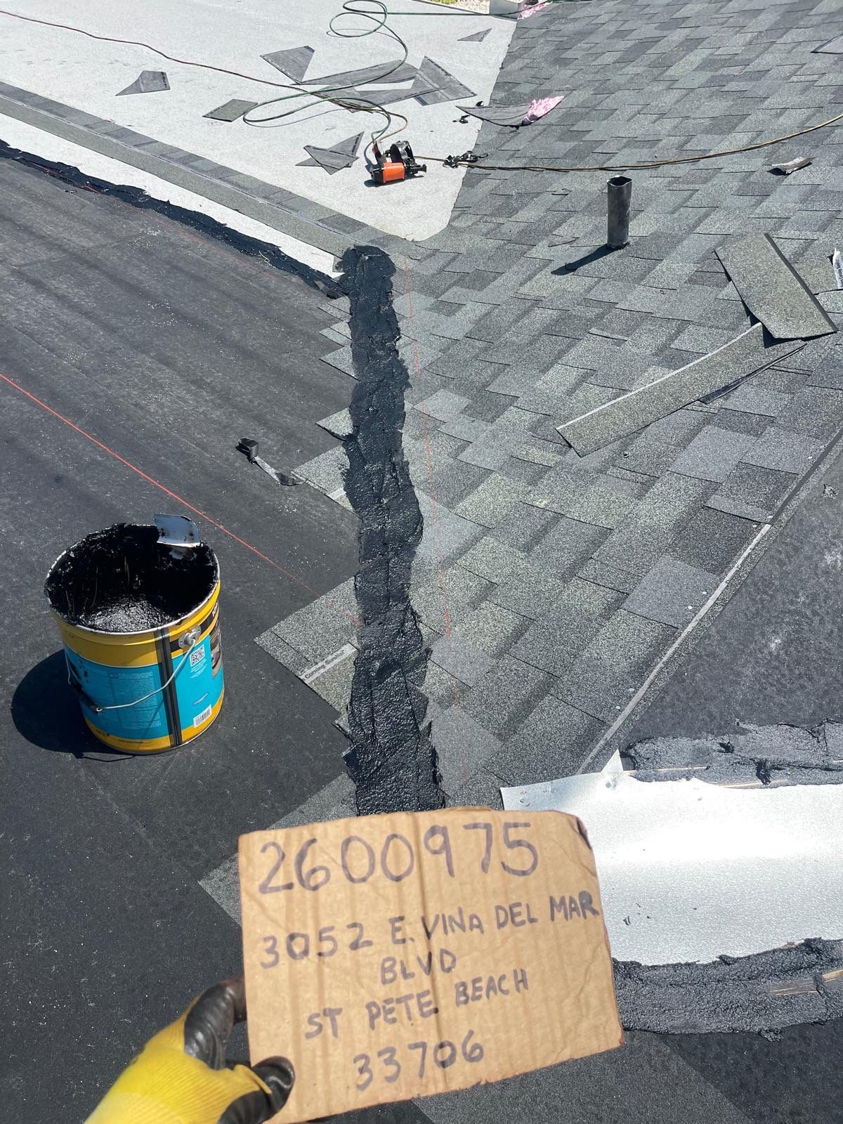 Project in St. Pete Beach 33706 by Mitchell Roofing Company LLC 