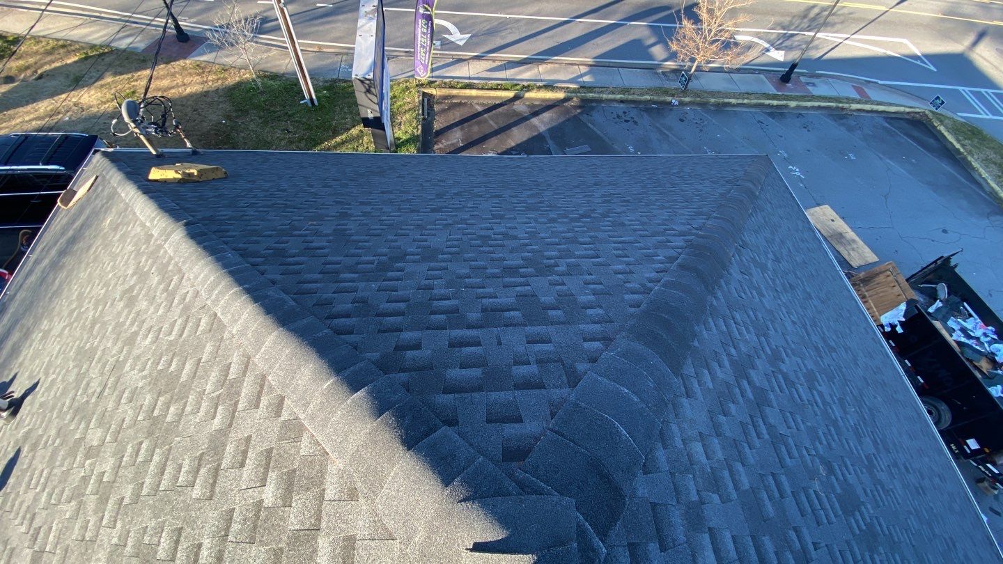Commercial Roofing Installation weekend install for client by Georgia Roof Advisors