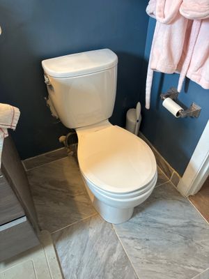 Toilet Replacement and Flange Repair — Marblehead MA