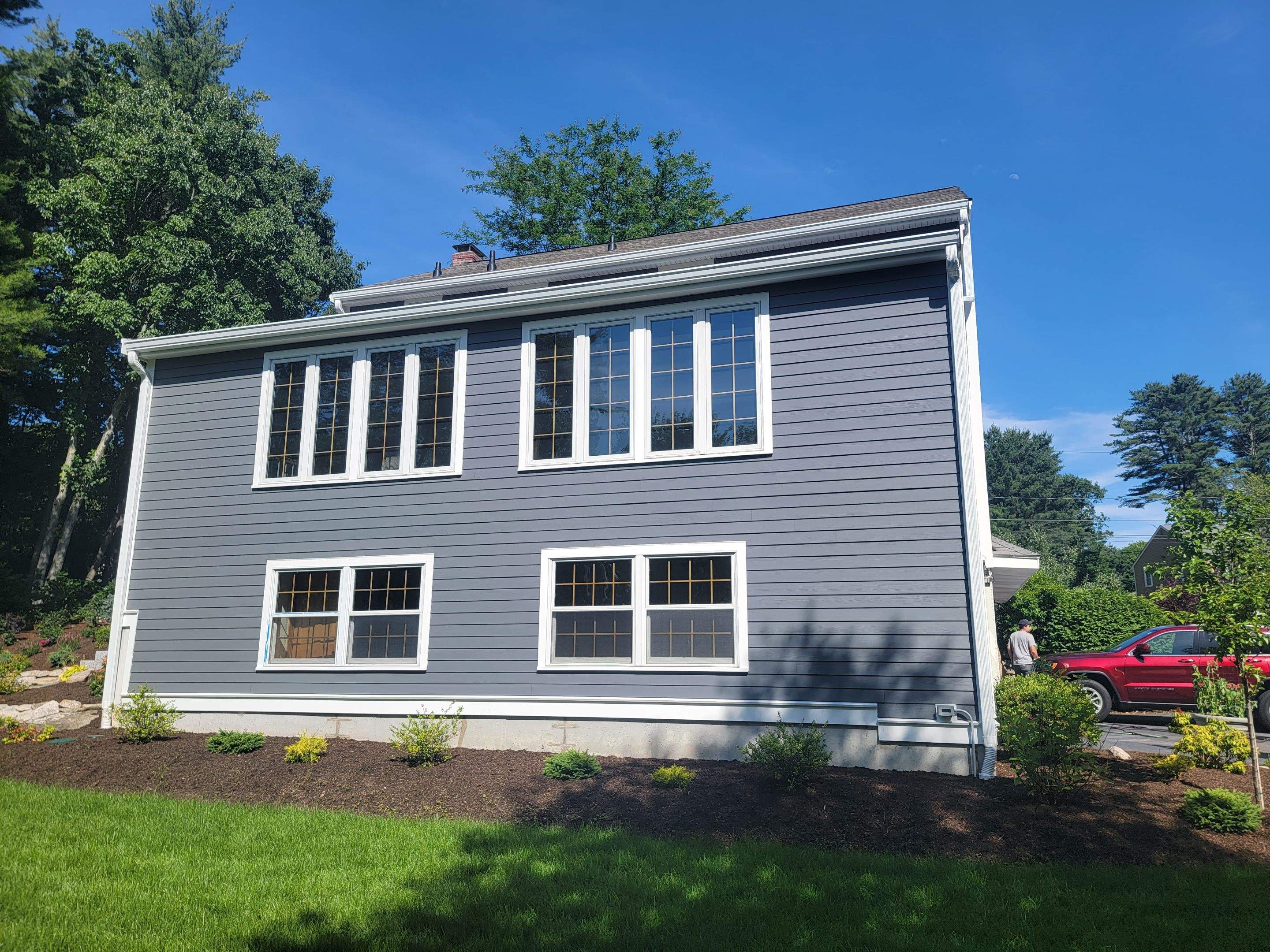 Siding Installation using James Hardie by UBrothers Construction