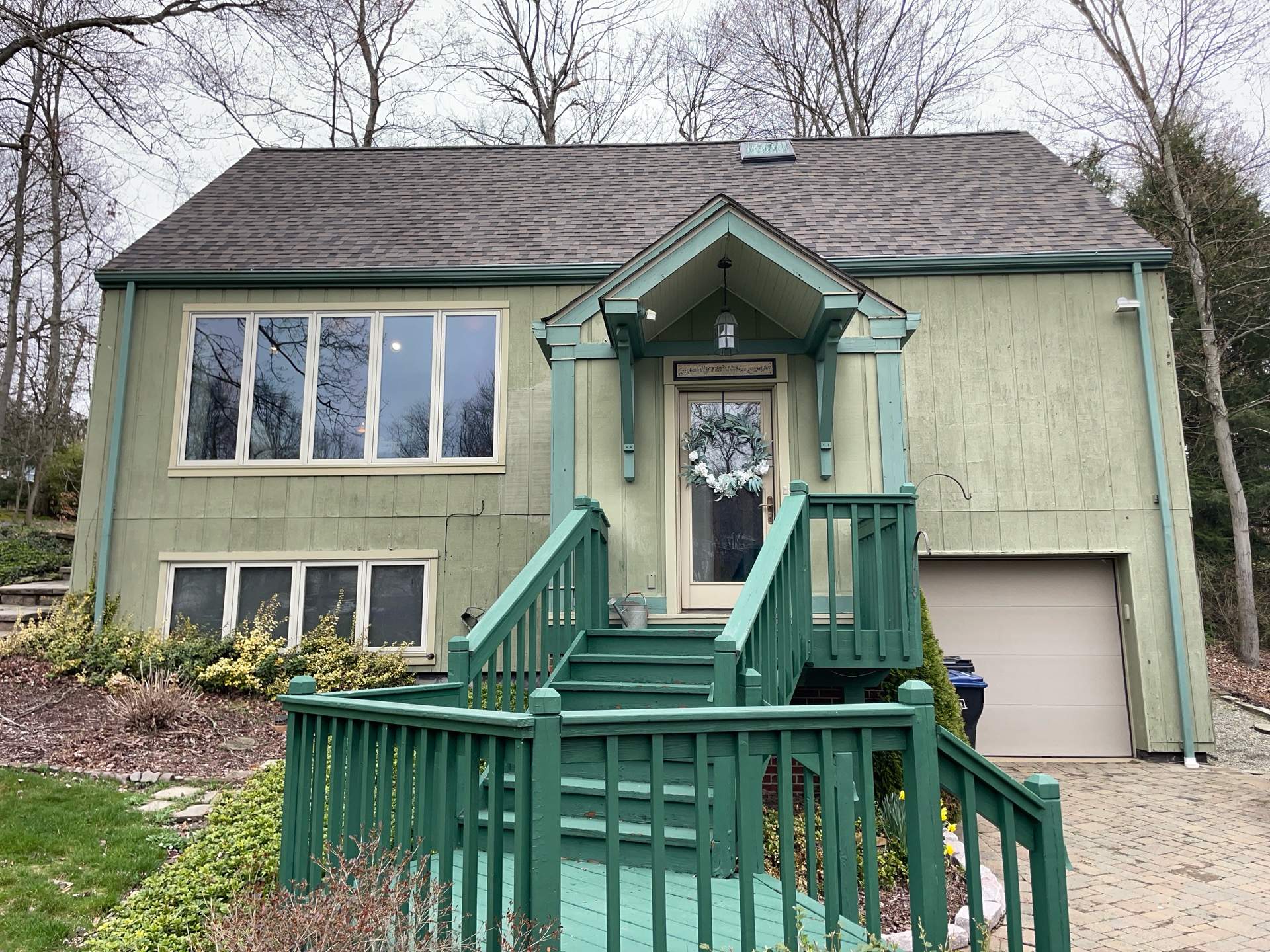 James Hardie Board and Batten Siding Renovation in Aged Pewter by Ideal Siding Pittsburgh