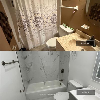 Residential Three-Bathroom Remodel – Full Interior Renovation