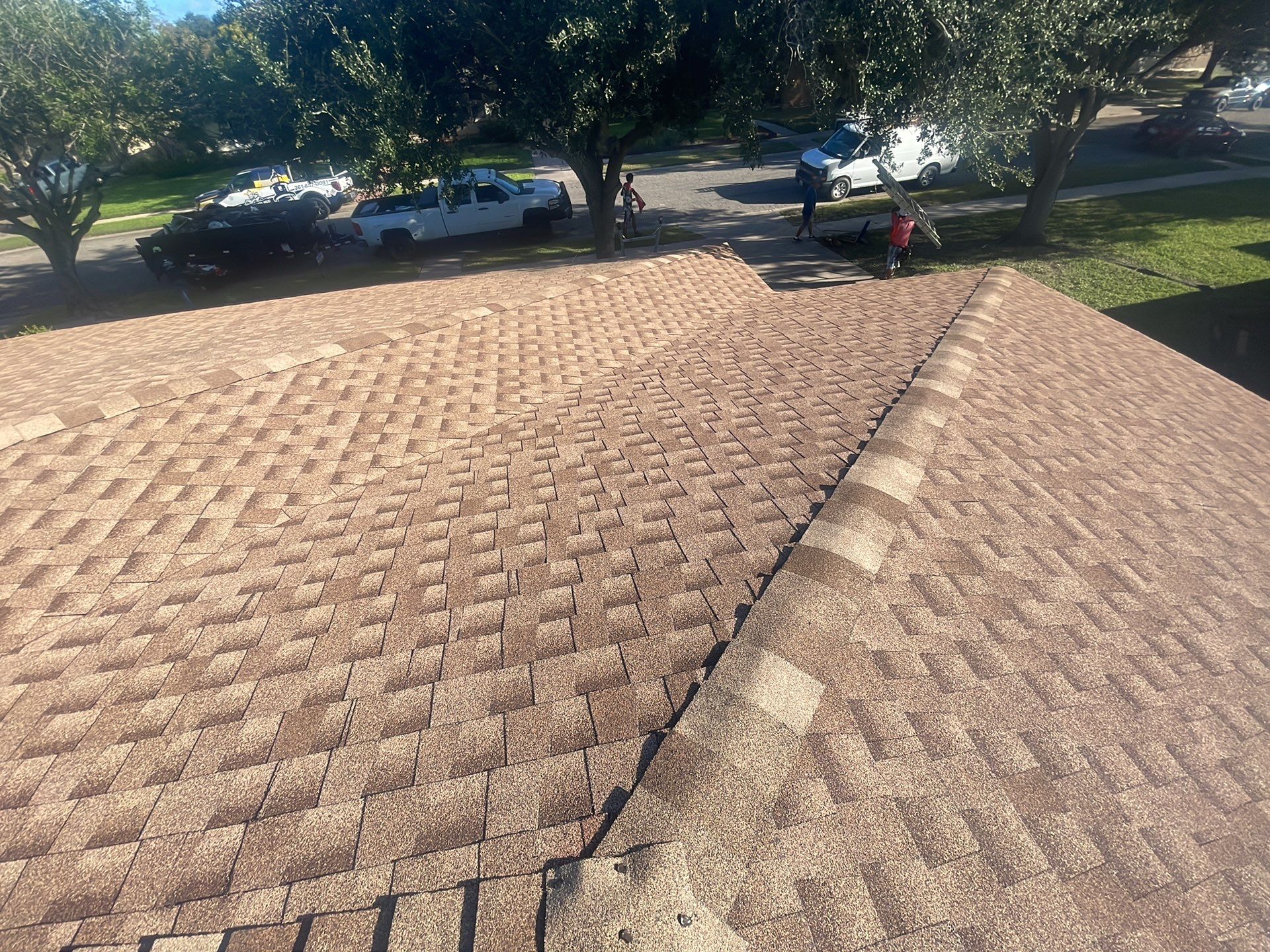 Residential Roofing Installation using GAF HDZ Shakewood by Lighthouse Roofing