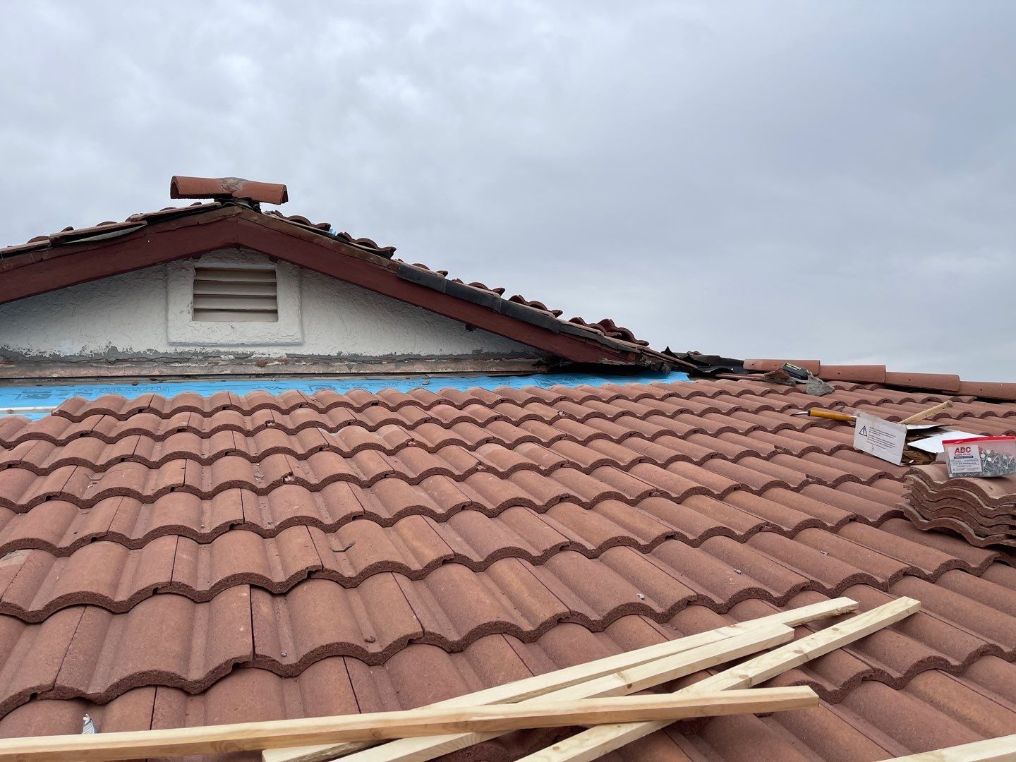 Terracotta Concrete Tile by Reimagine Roofing