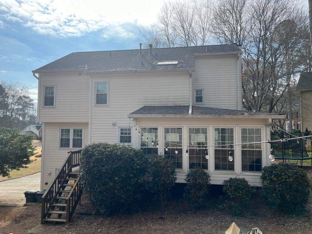 Roswell, GA Siding, Rotten Wood, Front Door Replacement, Exterior Paint, and Wood Deck Rebuild by Nelson Exteriors 
