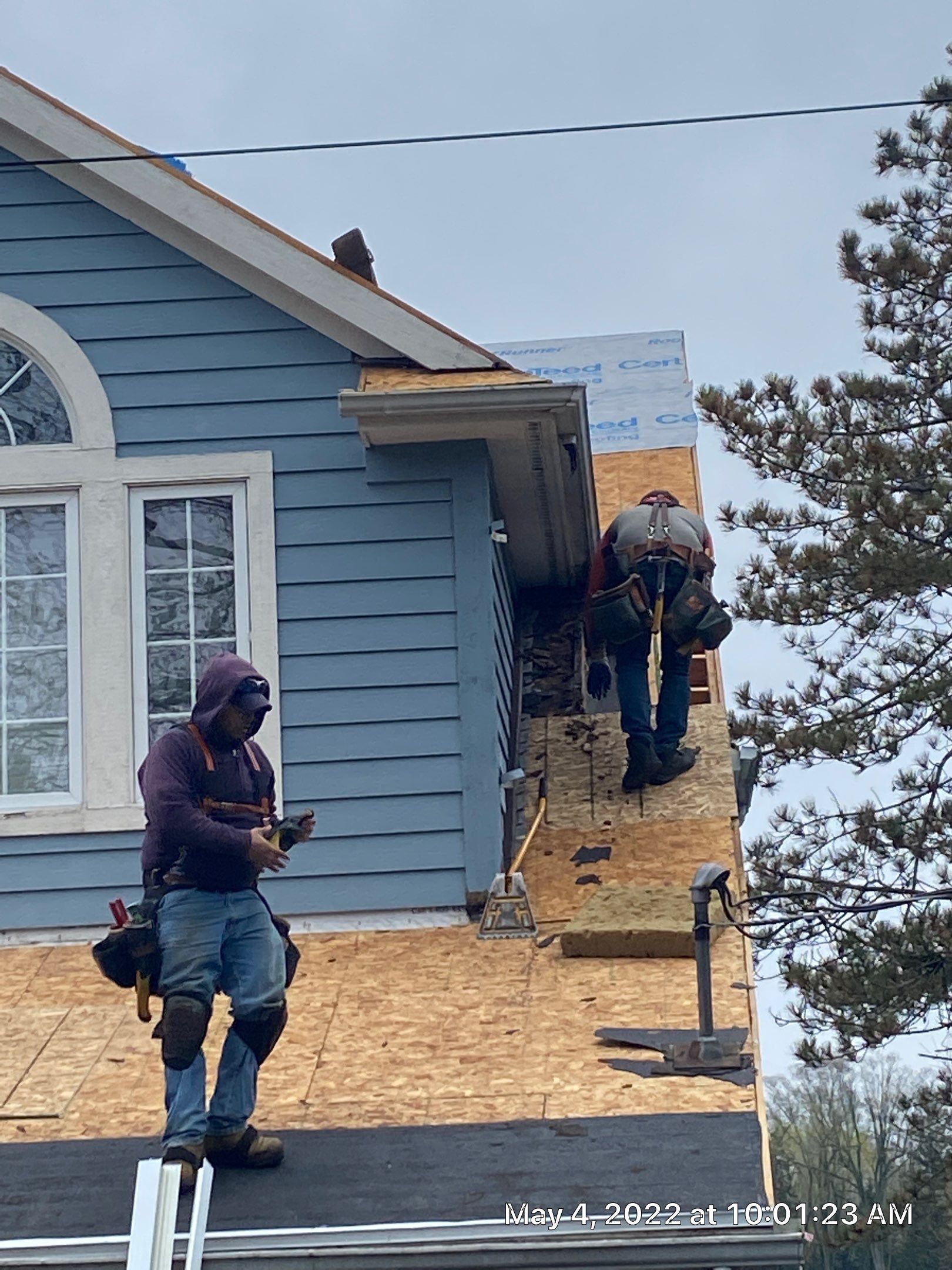 Roof Replacement using CertainTeed Landmark by 180 Contractors