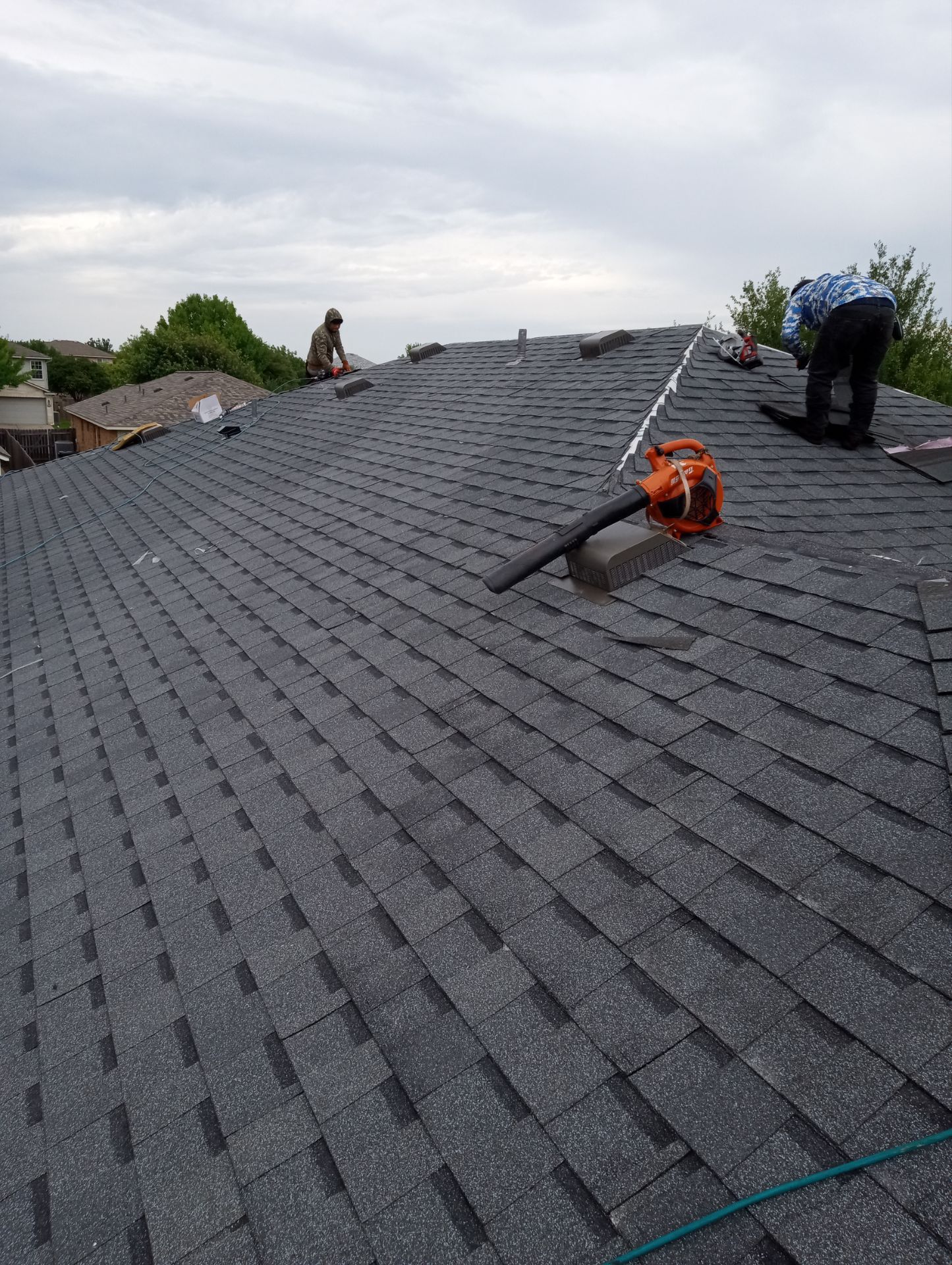 Residential Roof Replacement and Storm Damage Restoration in Leander by Caliber Restoration LLC