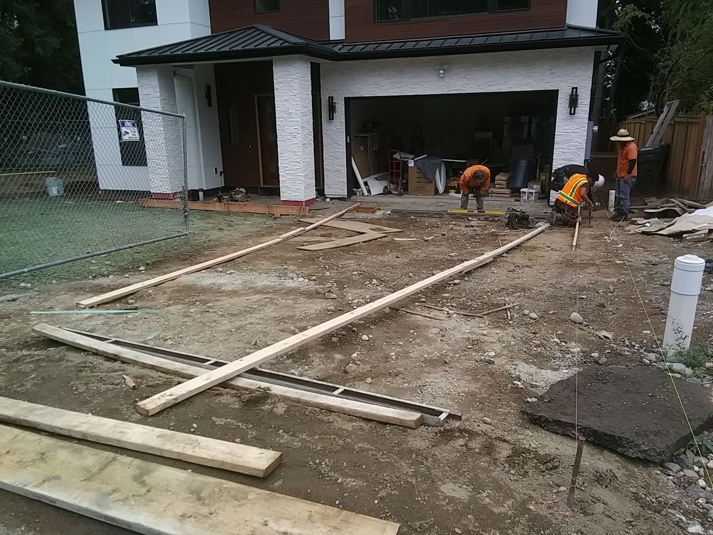 Ken | Driveway & Walkway Pour, Concrete Project by Jireh Asphalt & Concrete Inc 